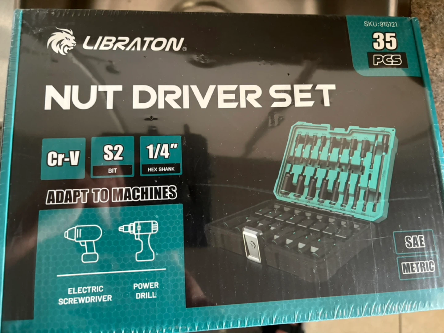 Libraton 35 Piece Nut Driver Set