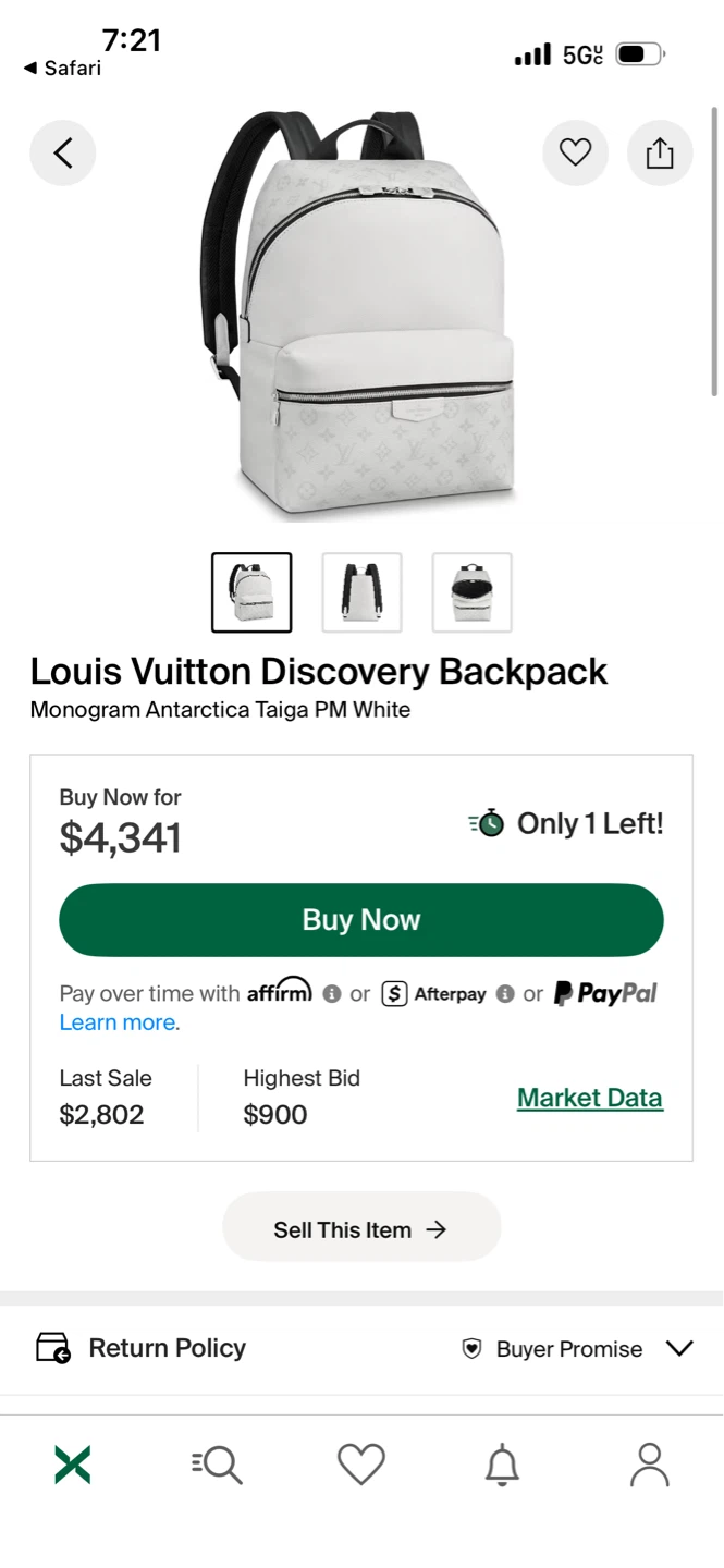 Louis Vuitton Discovery Backpack - photo 5