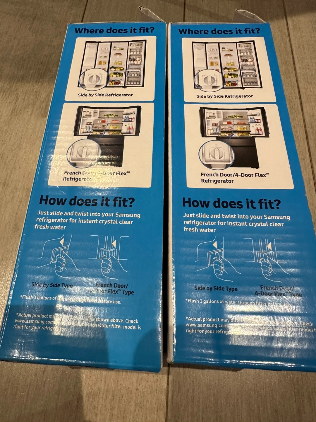 2 BOXES of Samsung Water Filter Cartridge DA97-17376B - photo 4
