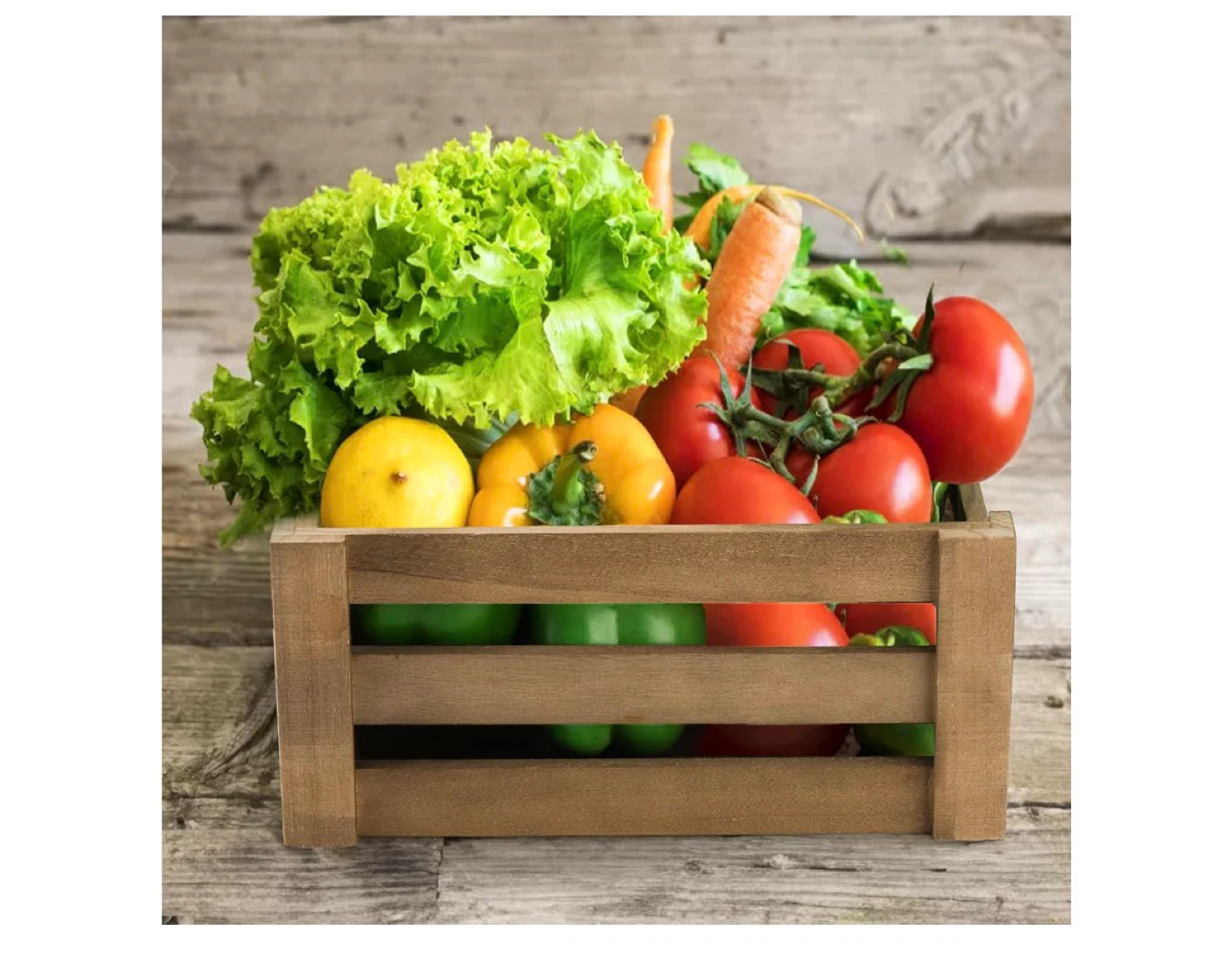 Set of 3 Wooden Crates - photo 2