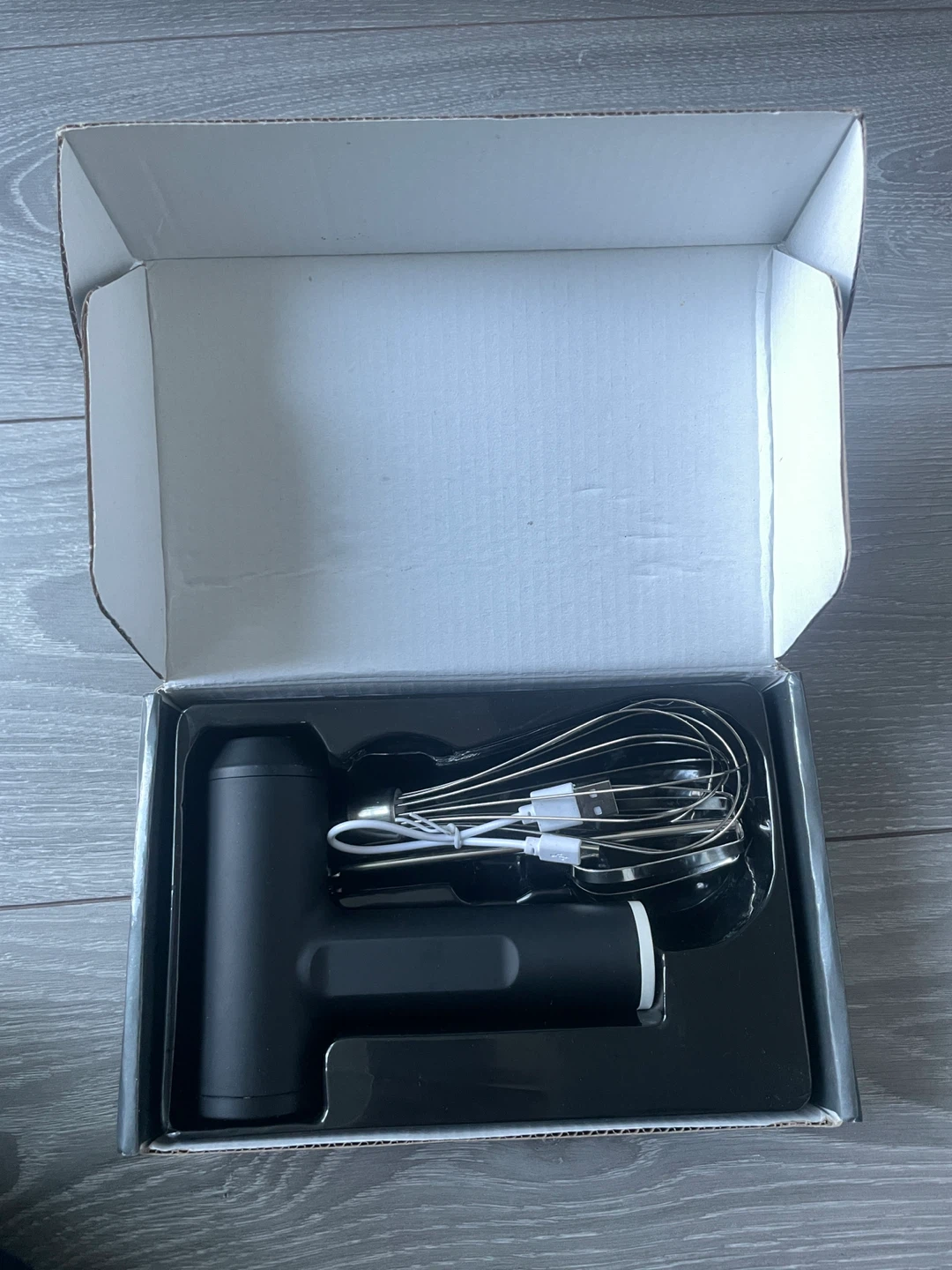 Hand Mixer - Cordless Electric Whisk USB Rechargeable Handheld - photo 2