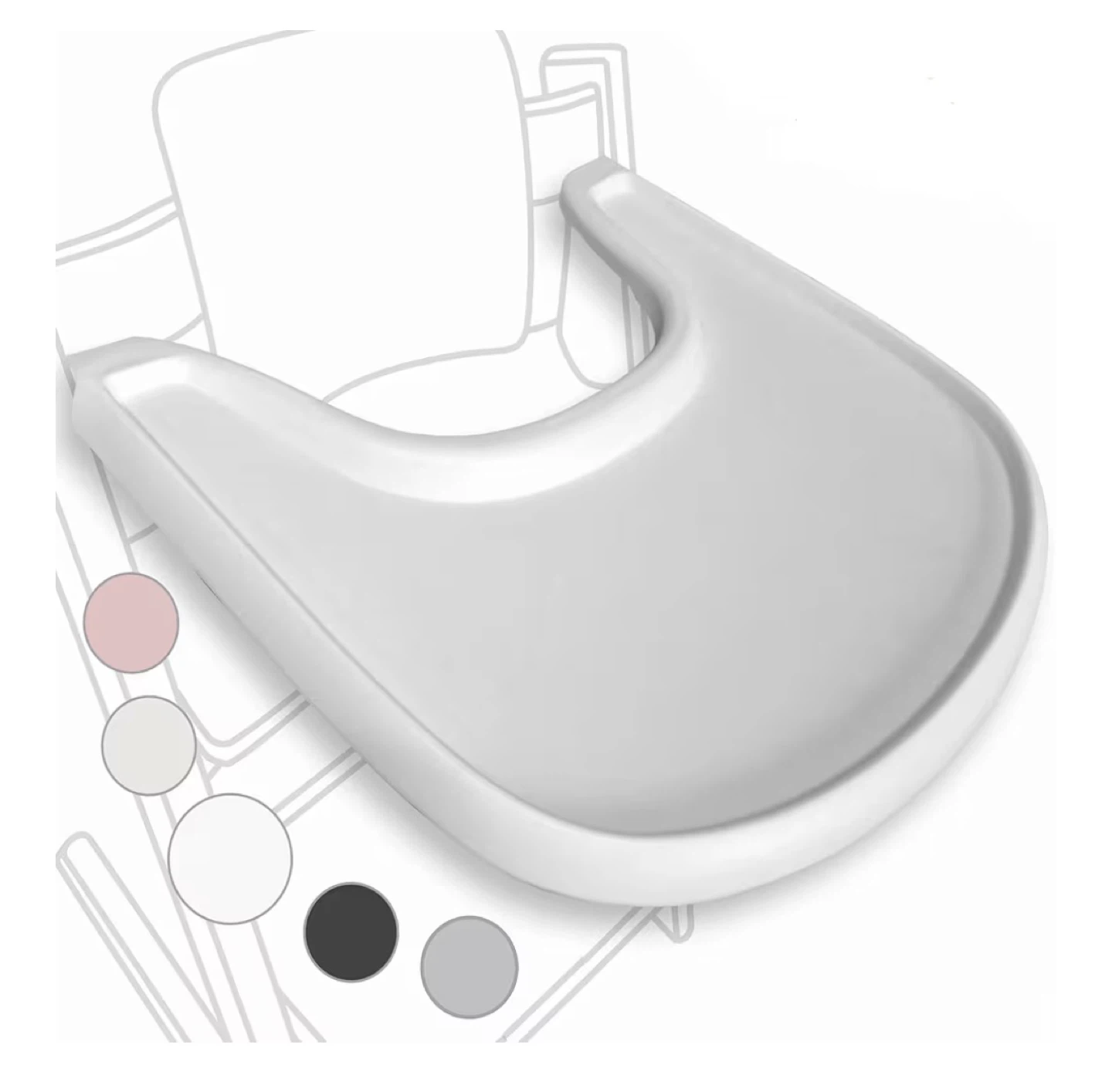 Aftermarket Tray for Tripp Trapp High Chair (V2)