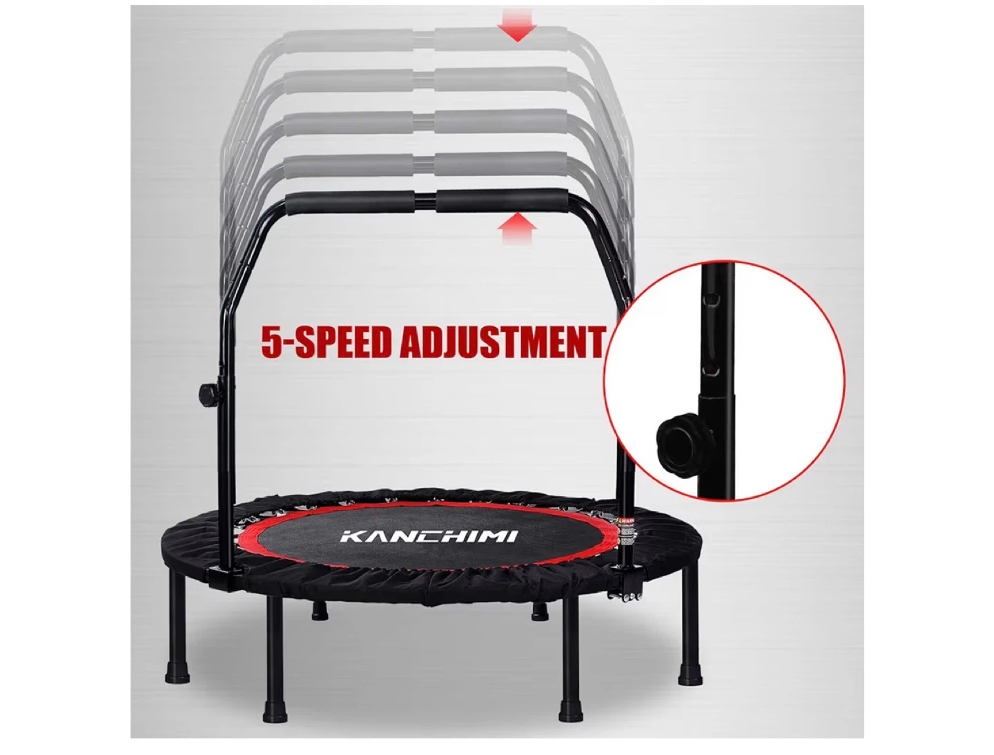 Kanchimi 40" Fitness Trampoline with Handle - photo 5