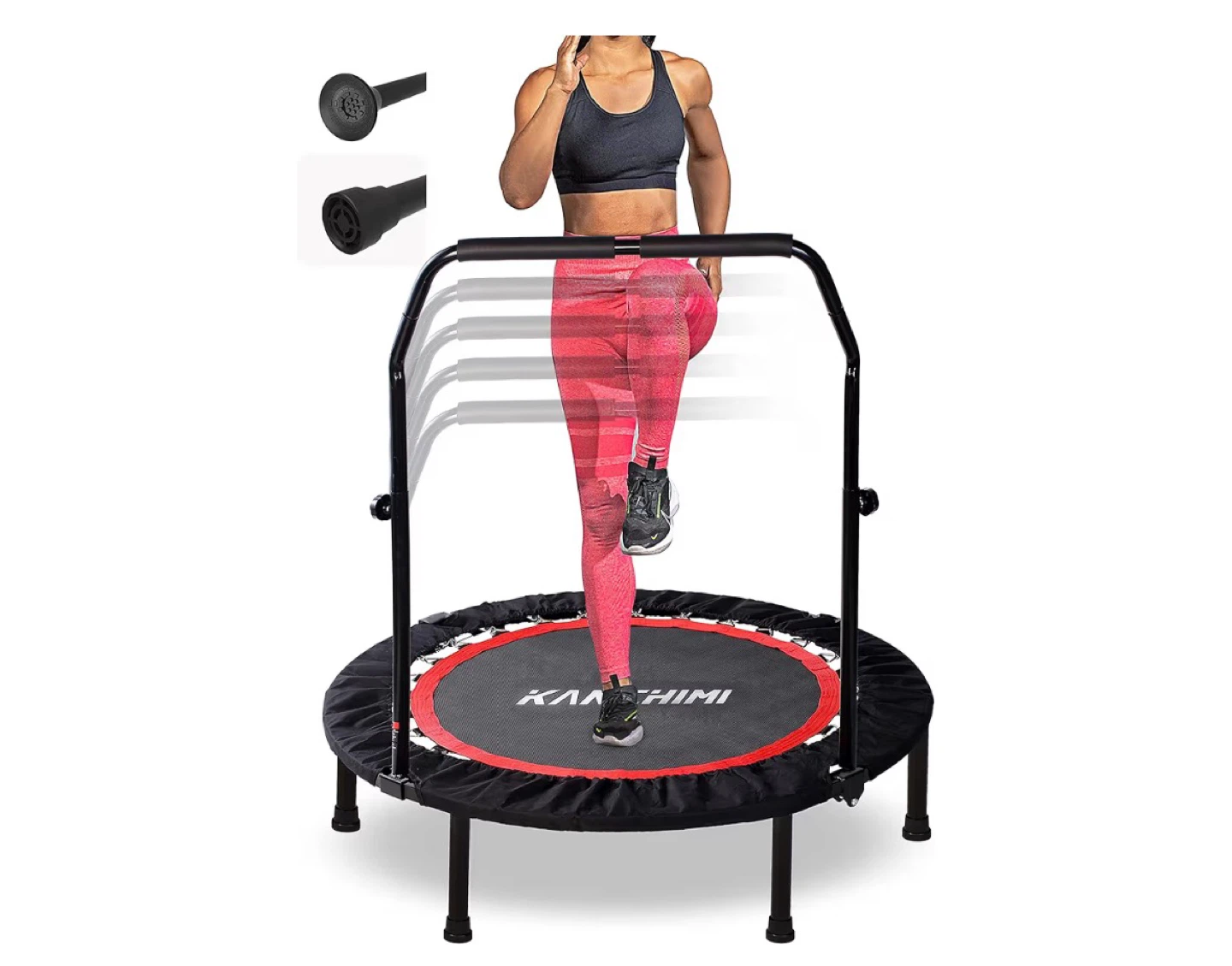 Kanchimi 40" Fitness Trampoline with Handle