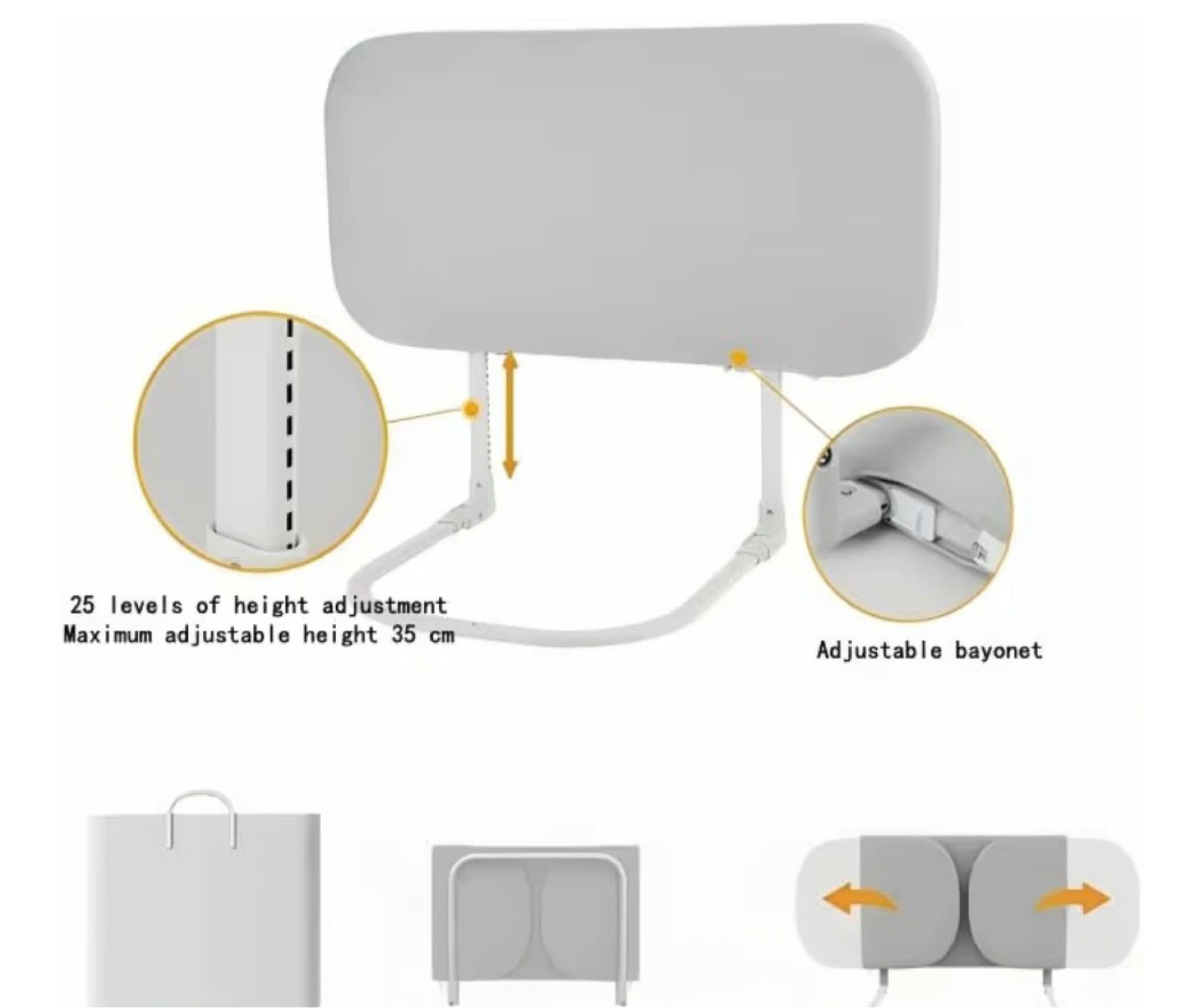 Toddler Bed Rail Guard - photo 3