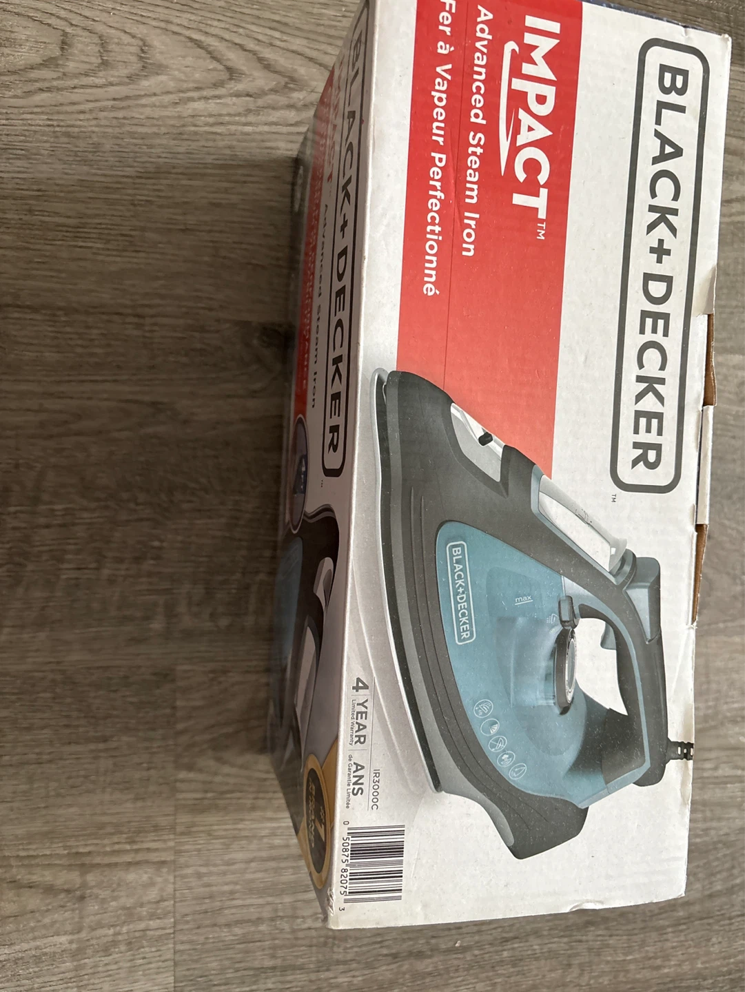 Black+Decker IMPACT Advanced Steam Iron IR3000C - photo 2