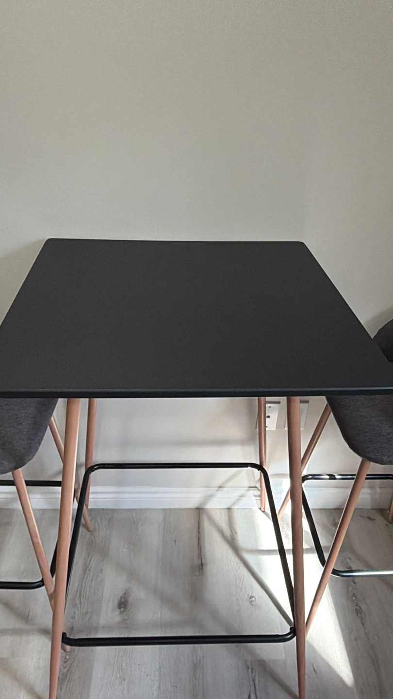 Dining set ( table + bar stools) - photo 4