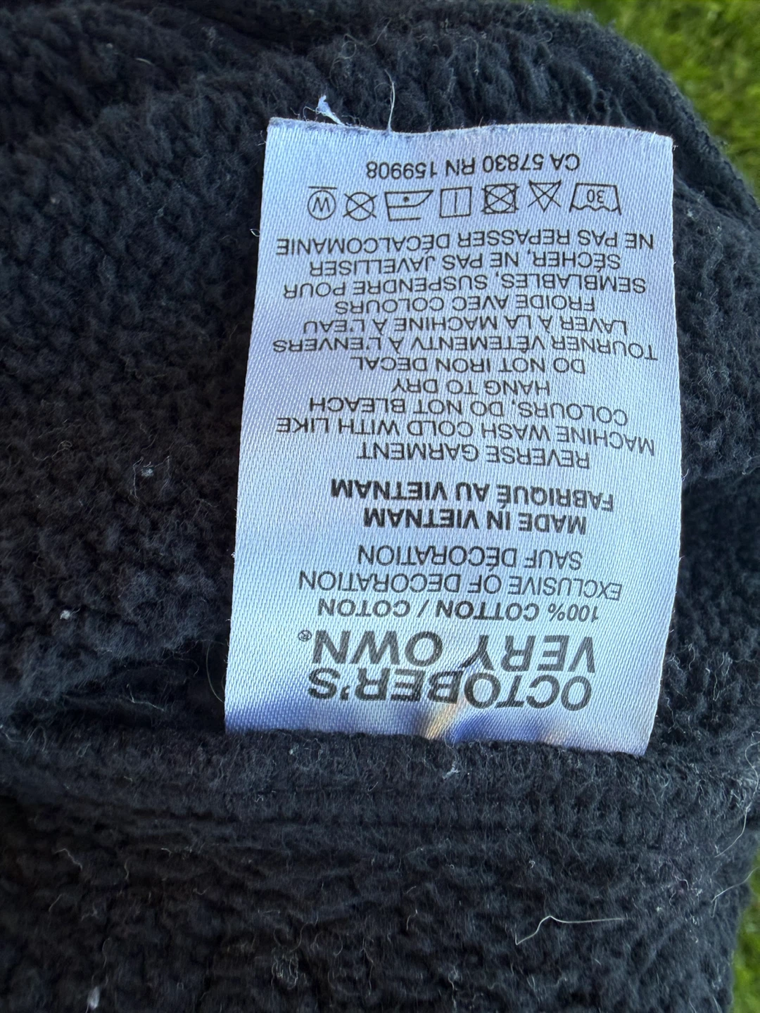October's Very Own OVO Sweatpants - Charcoal Grey - Size XS - photo 5