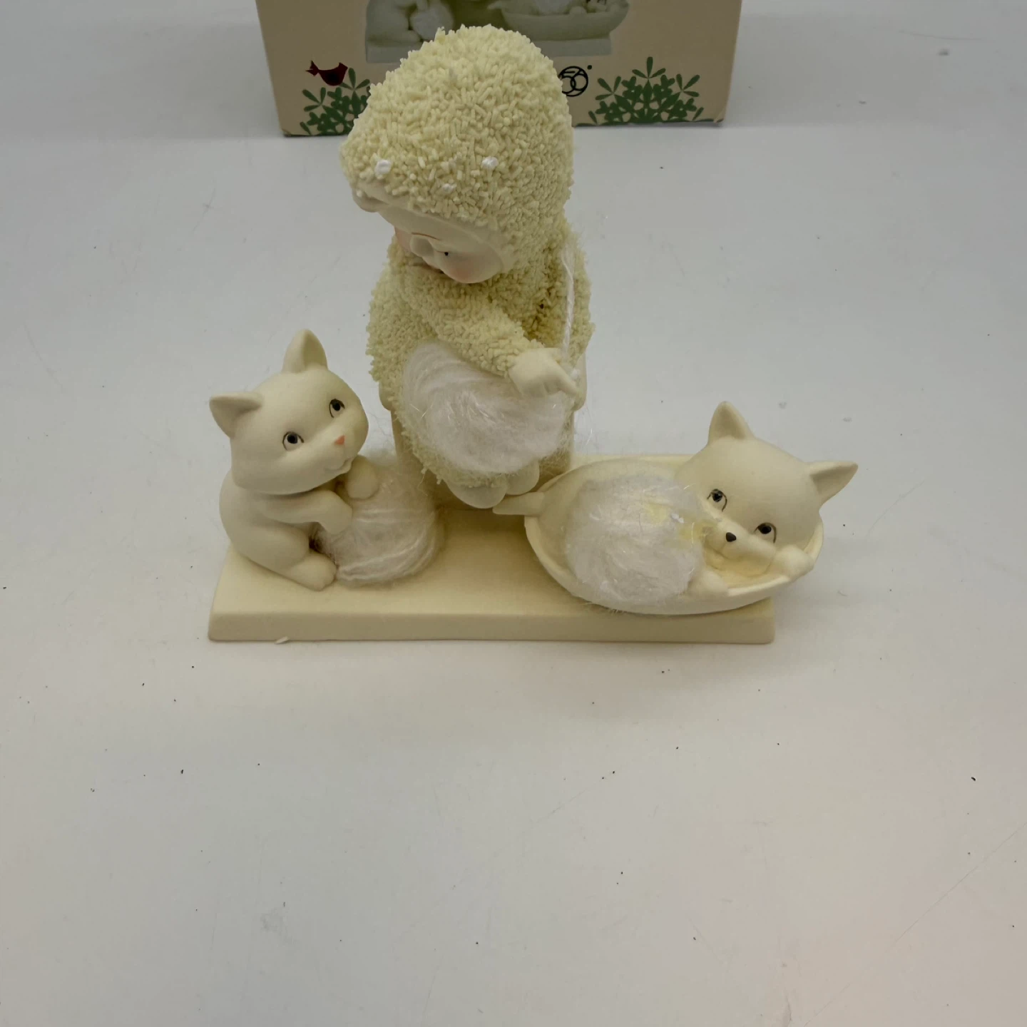 Department 56 Snowbabies Fur Balls Figurine 2017 w Box Kittens - photo 4