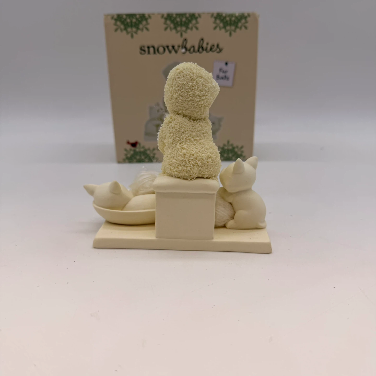 Department 56 Snowbabies Fur Balls Figurine 2017 w Box Kittens - photo 5