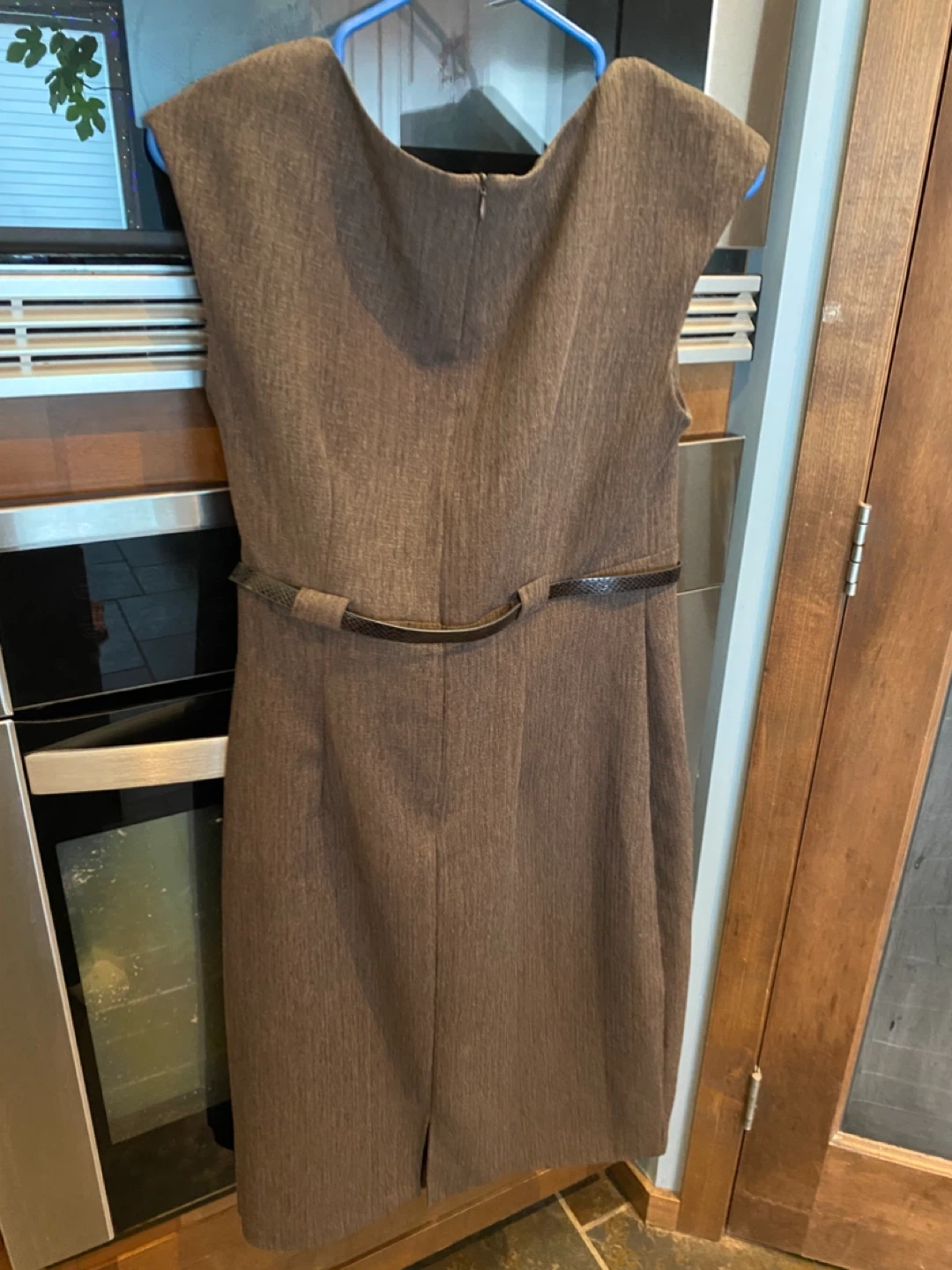 Connected Apparel Women's Brown Dress Size 10 - photo 2