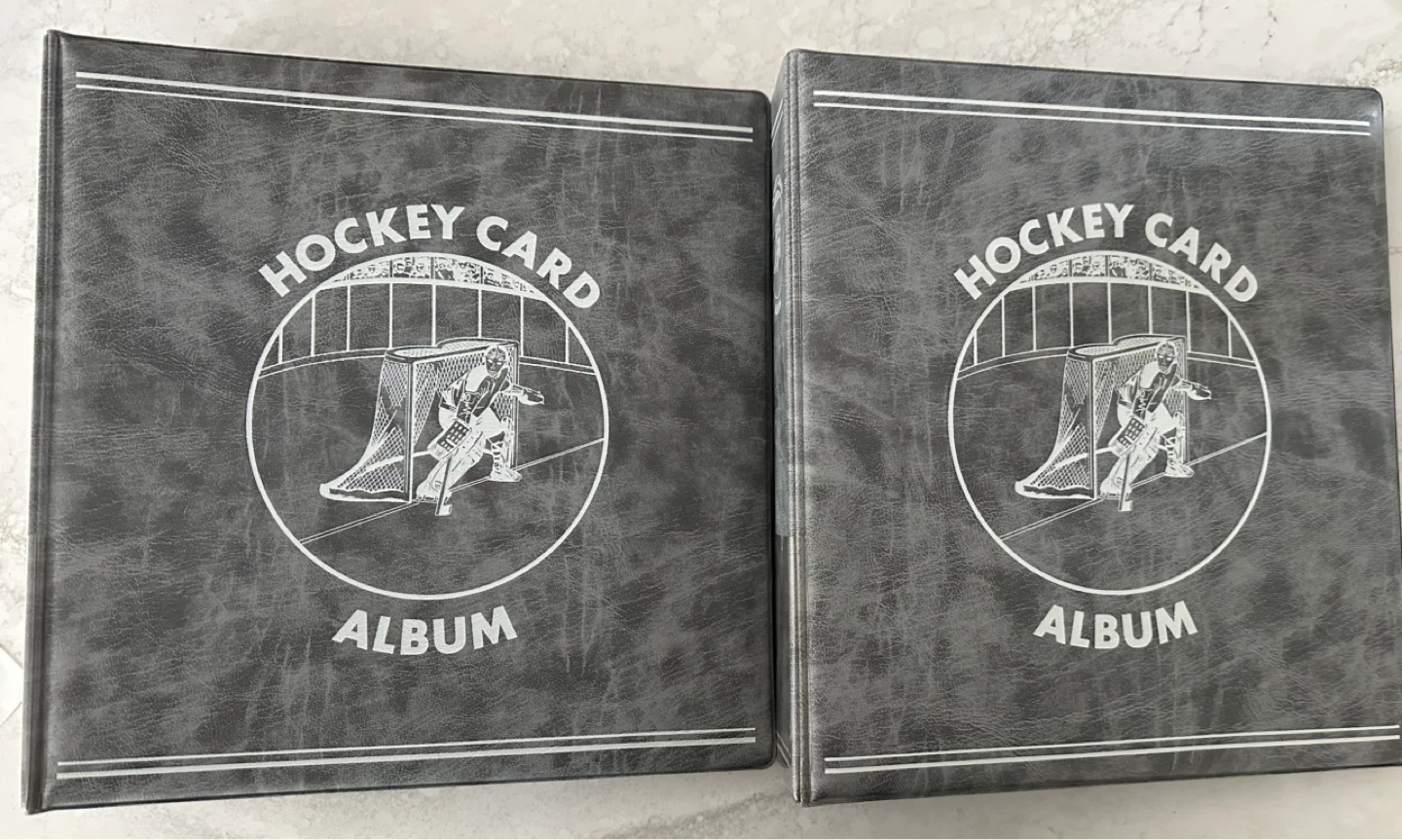 New Hockey Card Album Binders (Set of 2)