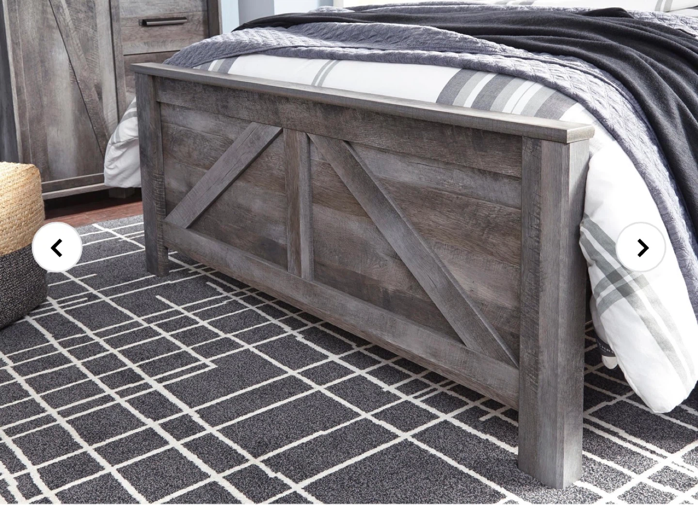 Farmhouse Style Bed Frame - photo 2