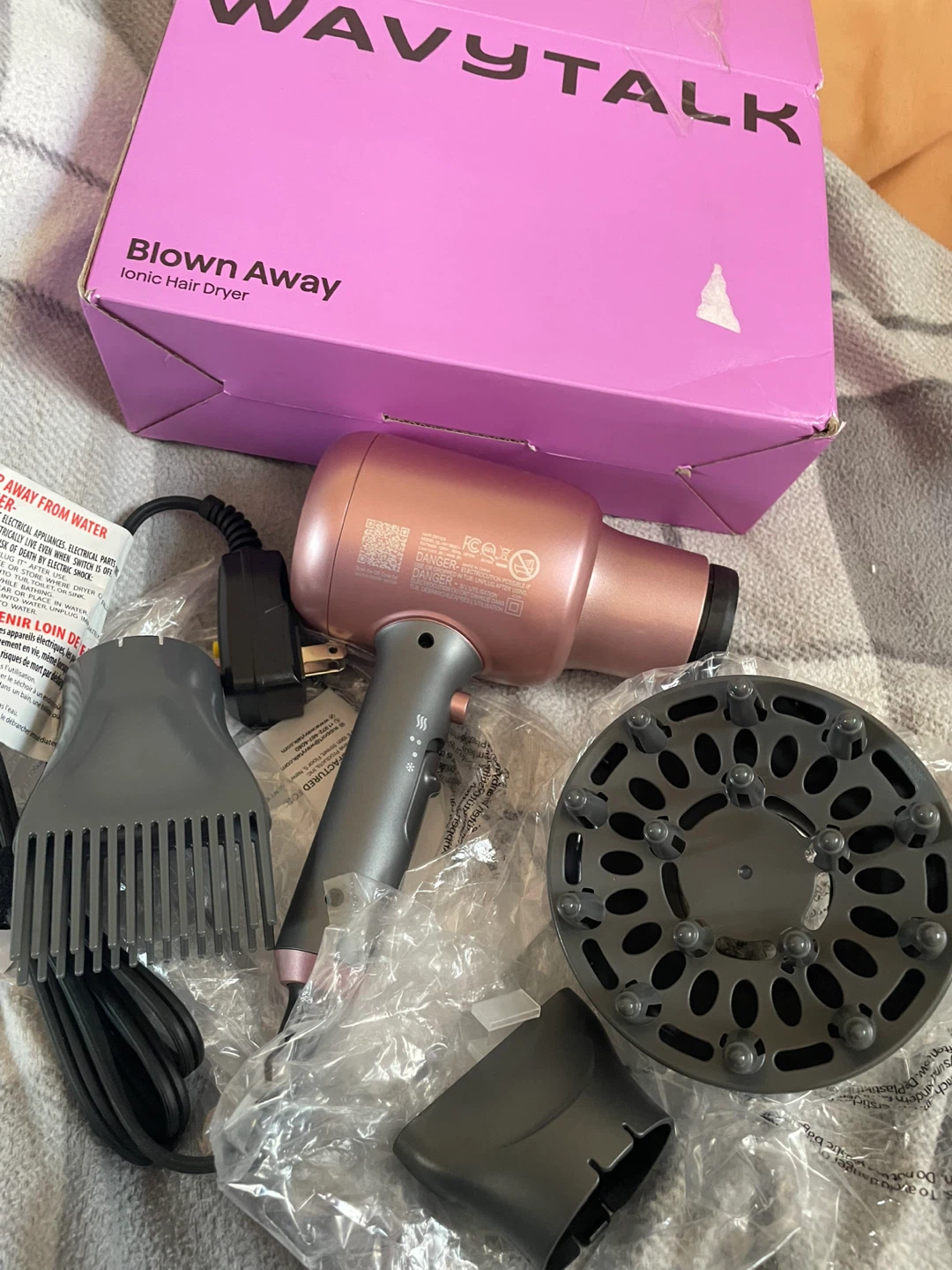 BRAND NEW Wavytalk Ionic Hair Dryer