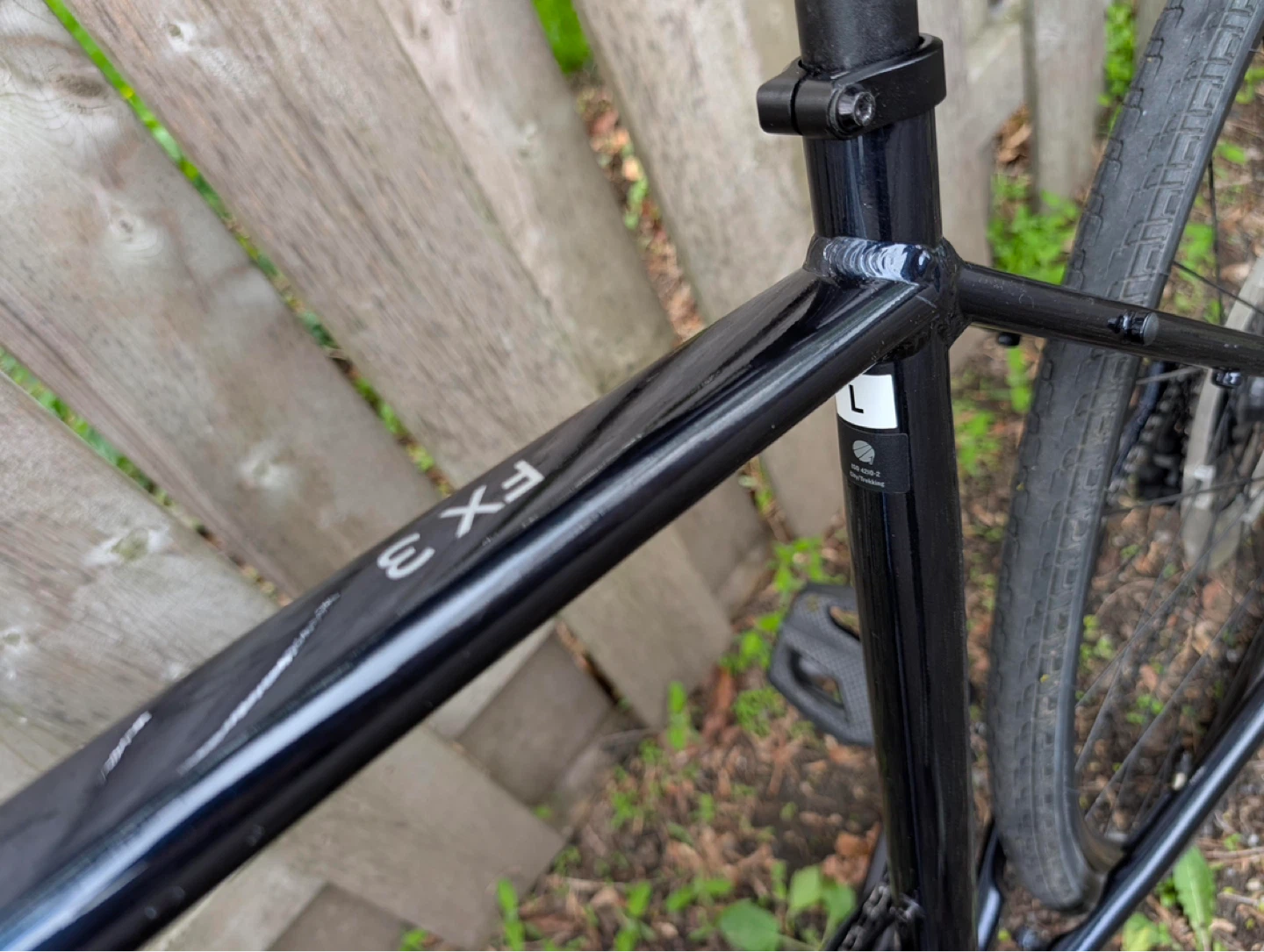LIKE NEW - Trek FX 3 Carbon Fork Hybrid City Bicycle - Size L - photo 2