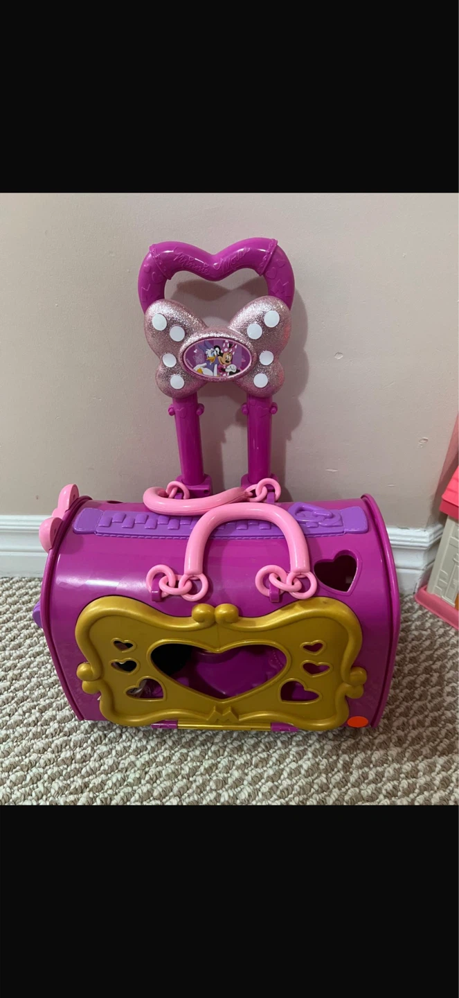 Disney Minnie Mouse Pretend Play Vanity Purse Toy
