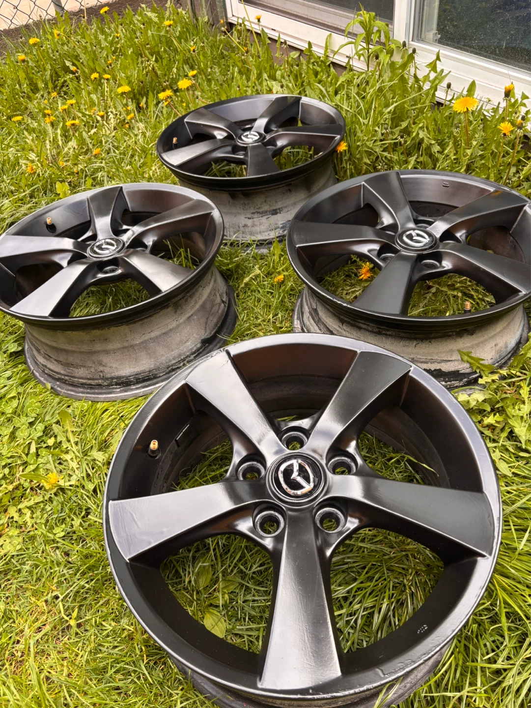 Set of 4 Mazda Alloy Wheels - photo 2
