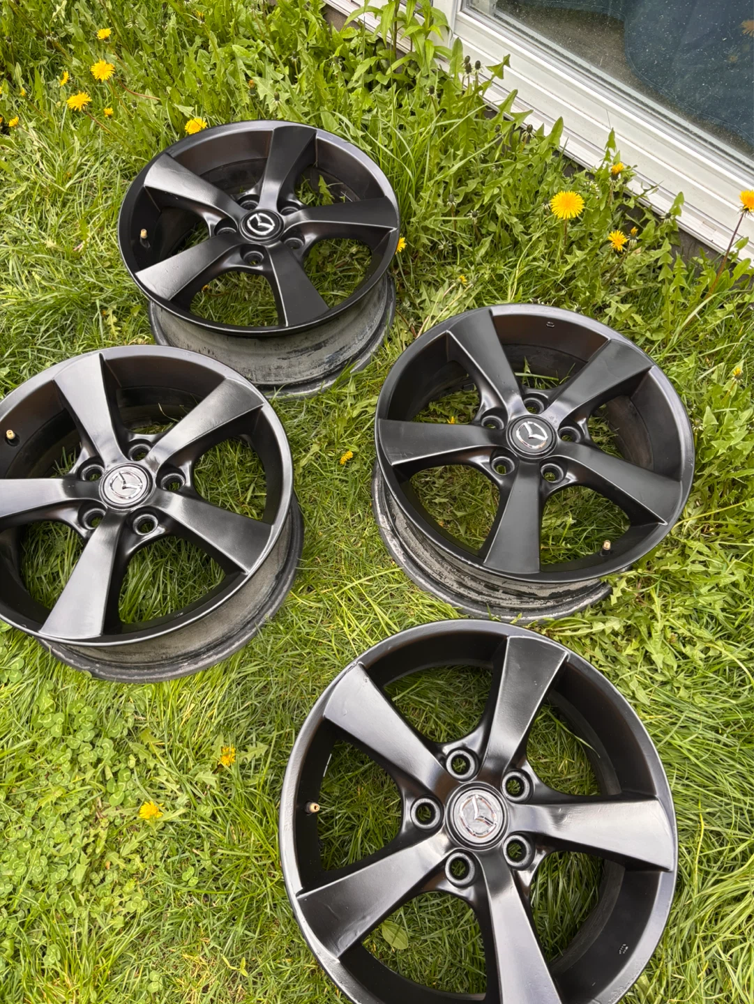Set of 4 Mazda Alloy Wheels - photo 3
