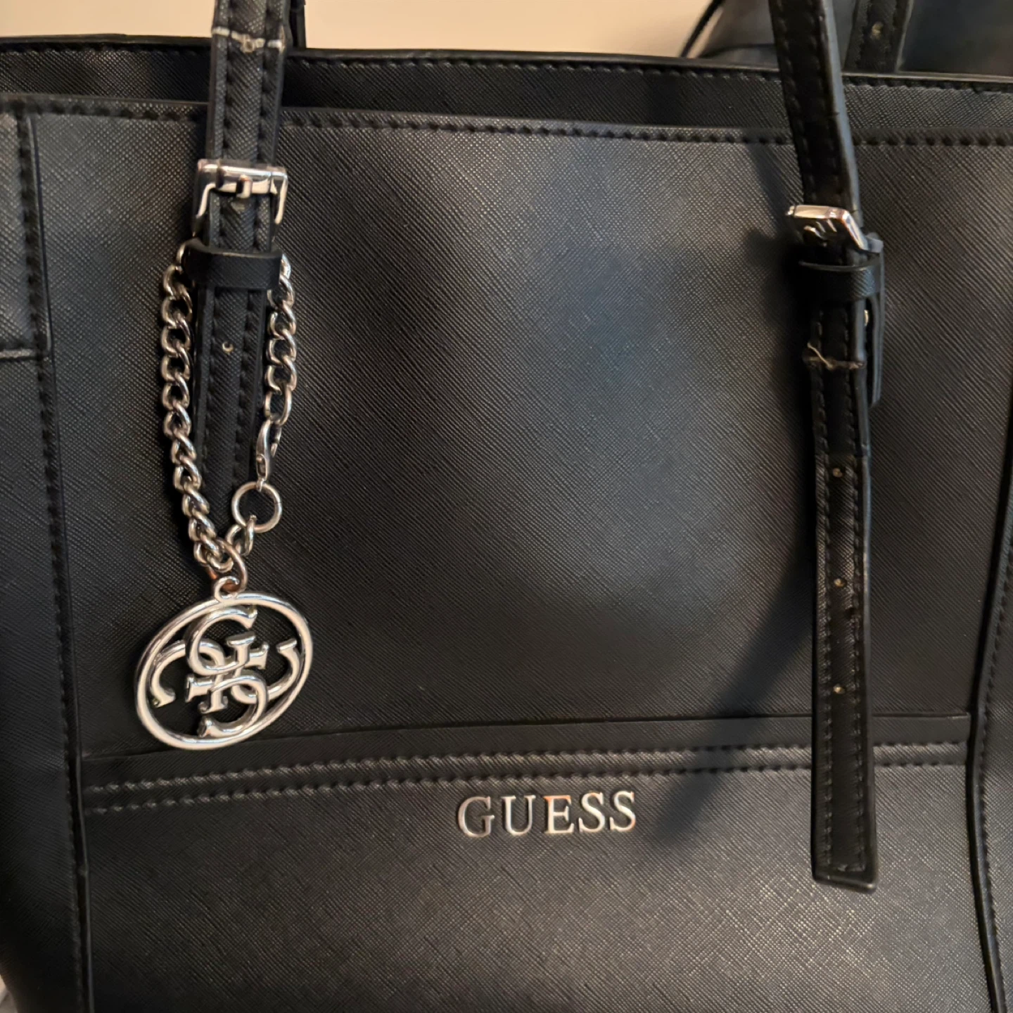 Black GUESS Tote Bag - photo 3