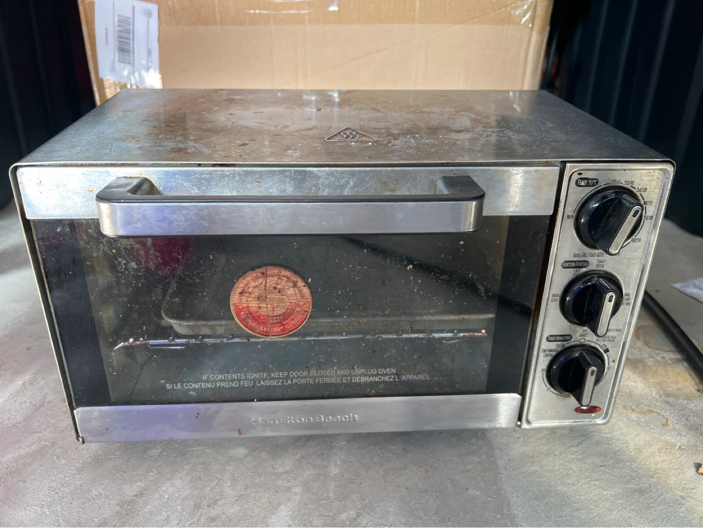 Hamilton Beach Toaster Oven