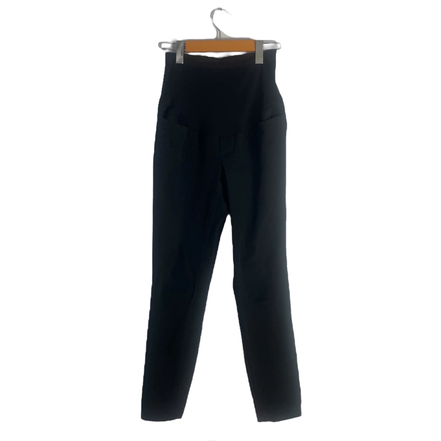 Old Navy Maternity Full-Panel Pixie Ankle Pants in Black Size 4 - photo 4