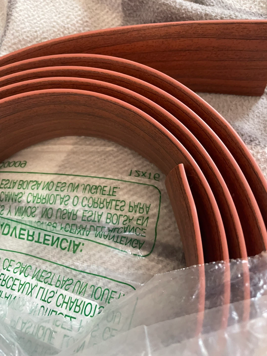 BRAND NEW Red Self-Adhesive Trim Moulding Strips