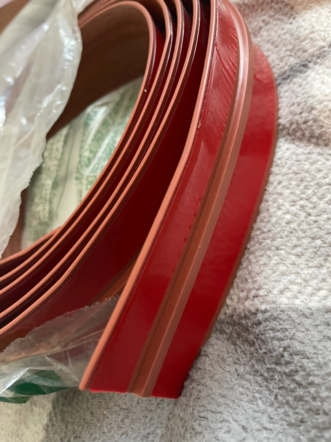BRAND NEW Red Self-Adhesive Trim Moulding Strips - photo 2