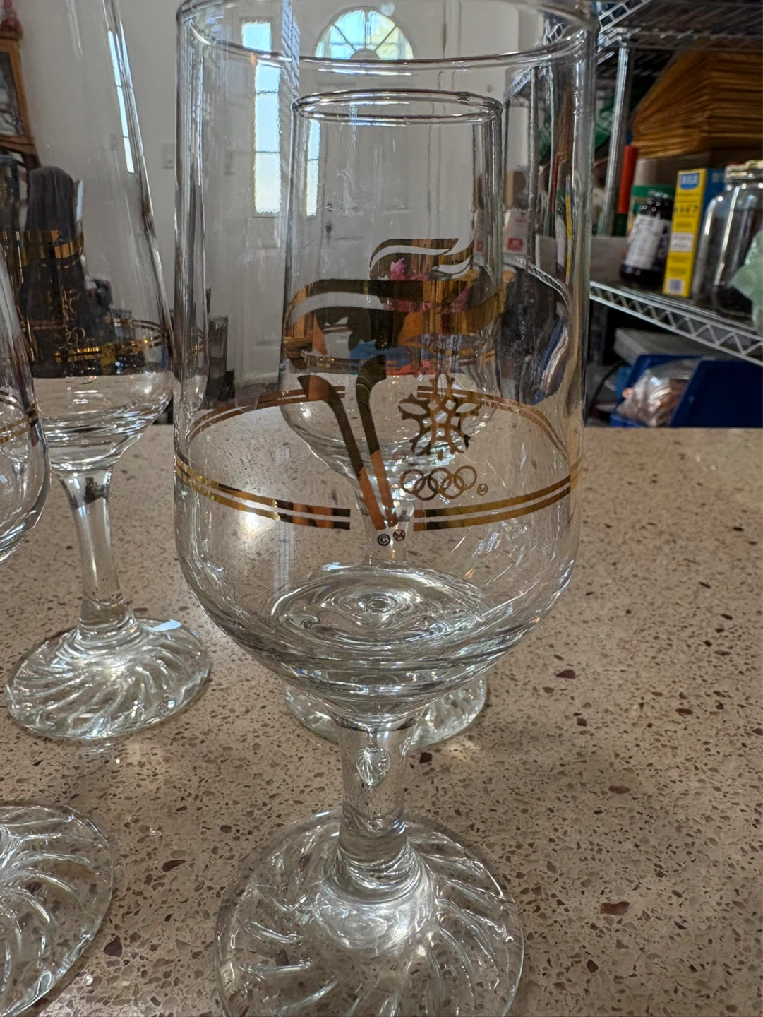 Vintage 1988 Calgary Olympic Glasses Set - photo 3