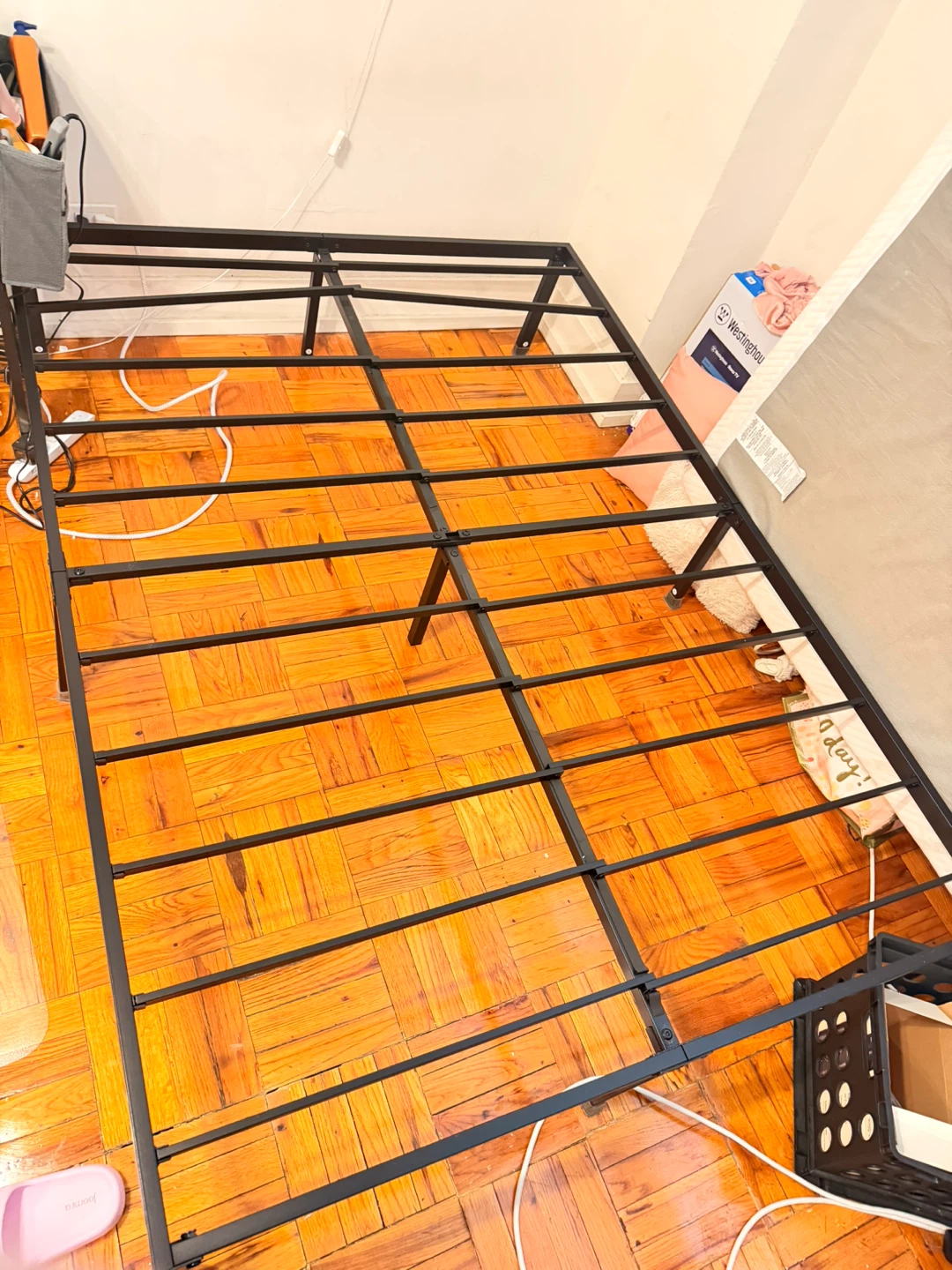 Black Metal Bed Frame