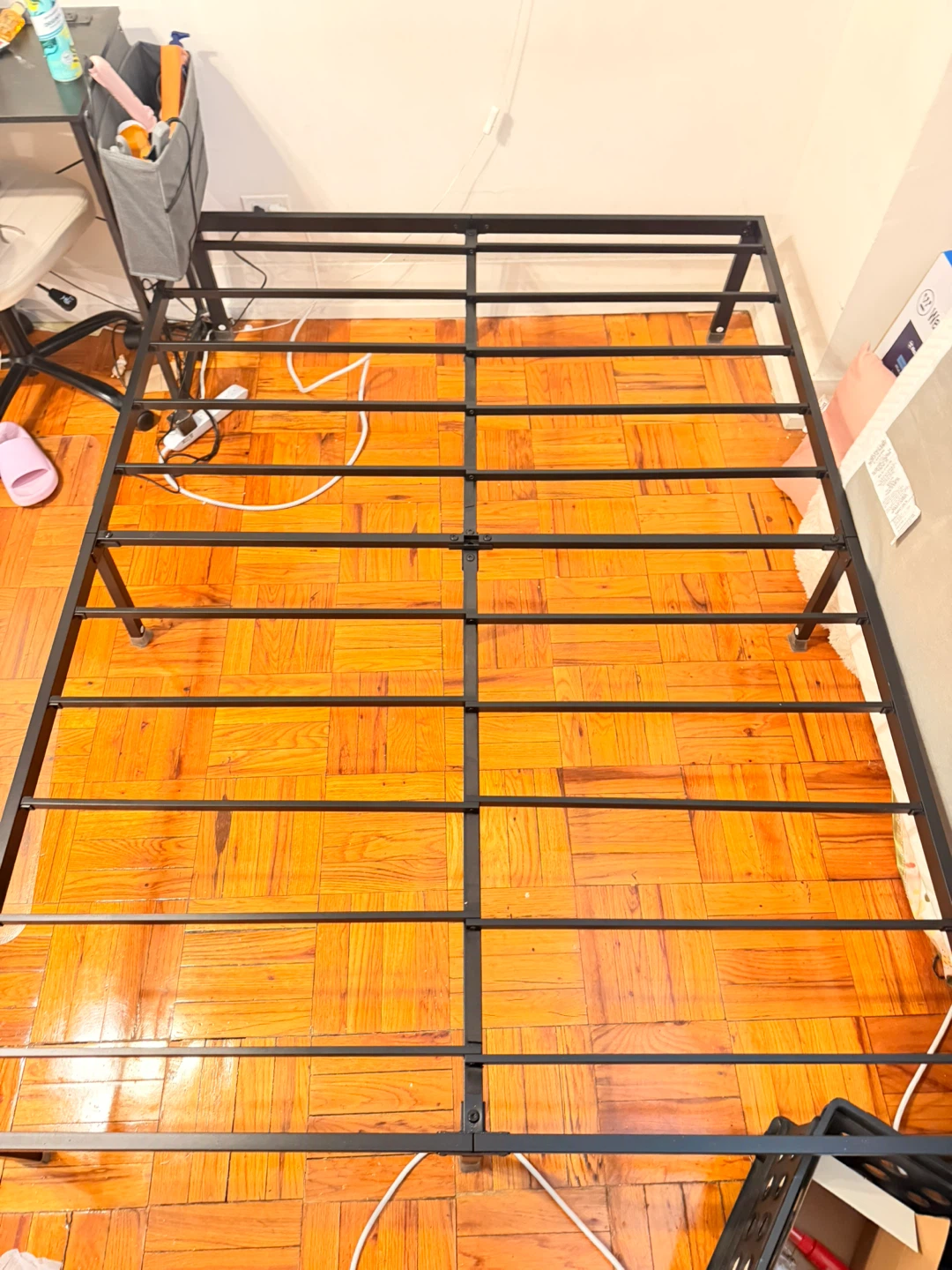 Black Metal Bed Frame - photo 3