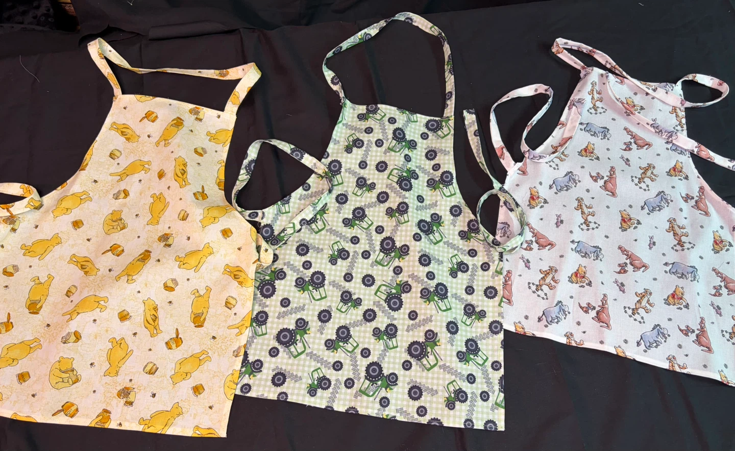 Handmade Kids' Aprons - Assorted Cartoon & Character Prints