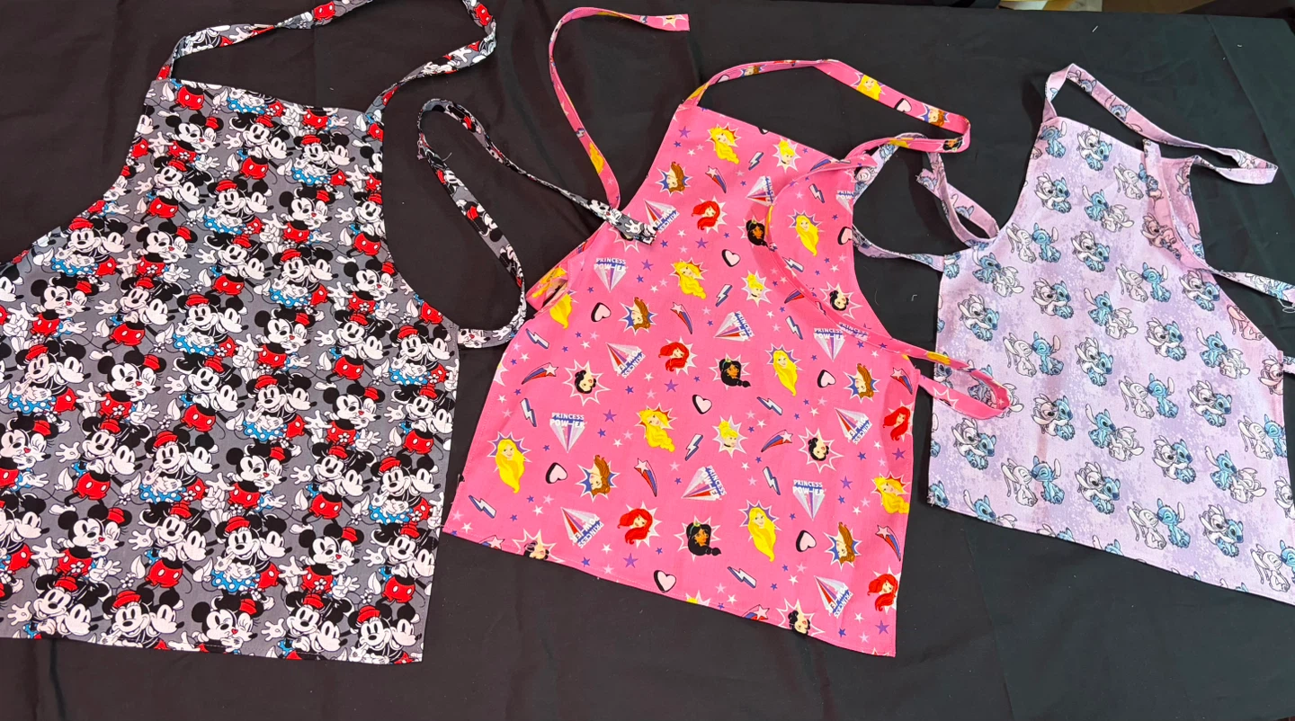 Handmade Kids' Aprons - Assorted Cartoon & Character Prints - photo 4