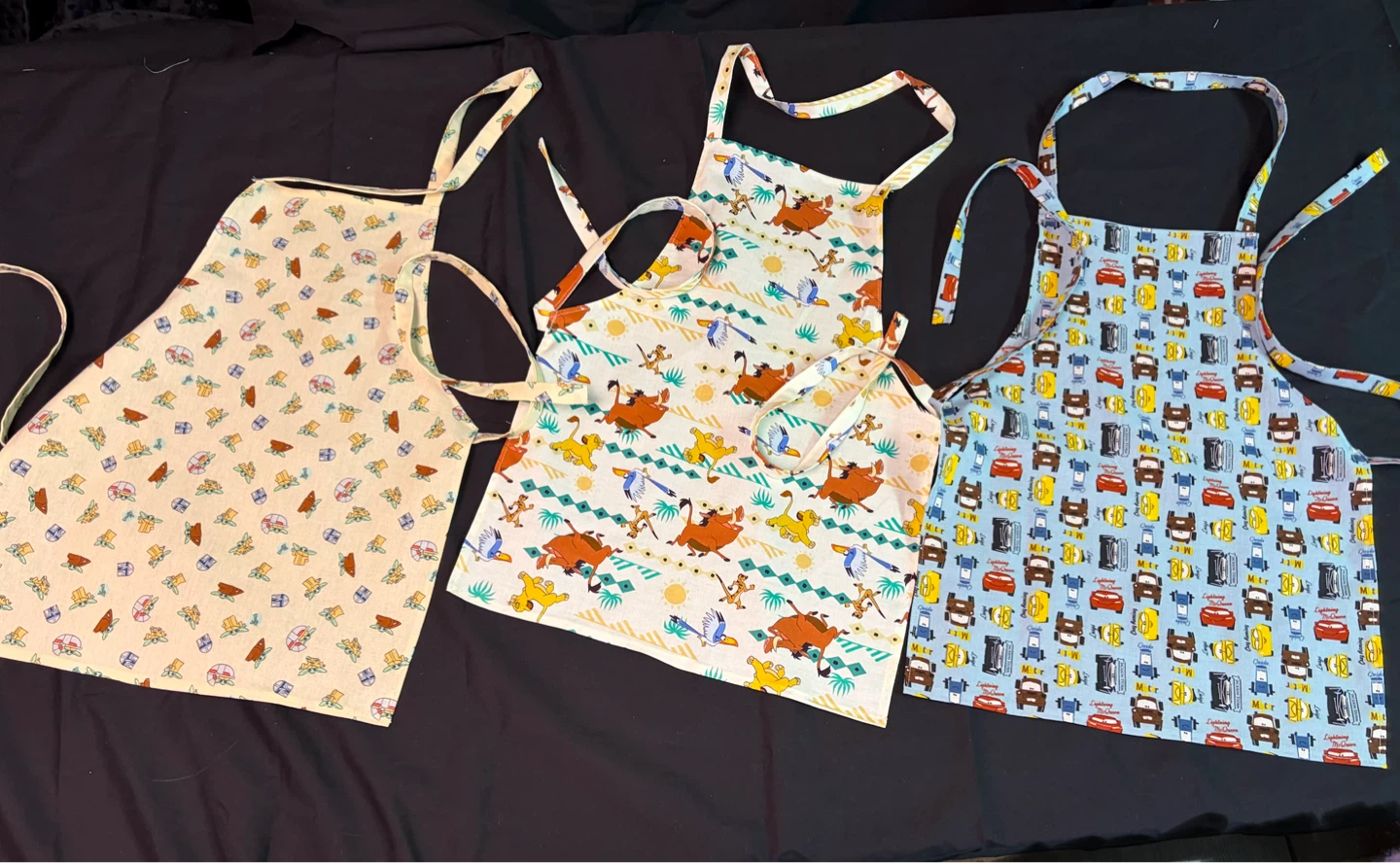 Handmade Kids' Aprons - Assorted Cartoon & Character Prints - photo 2