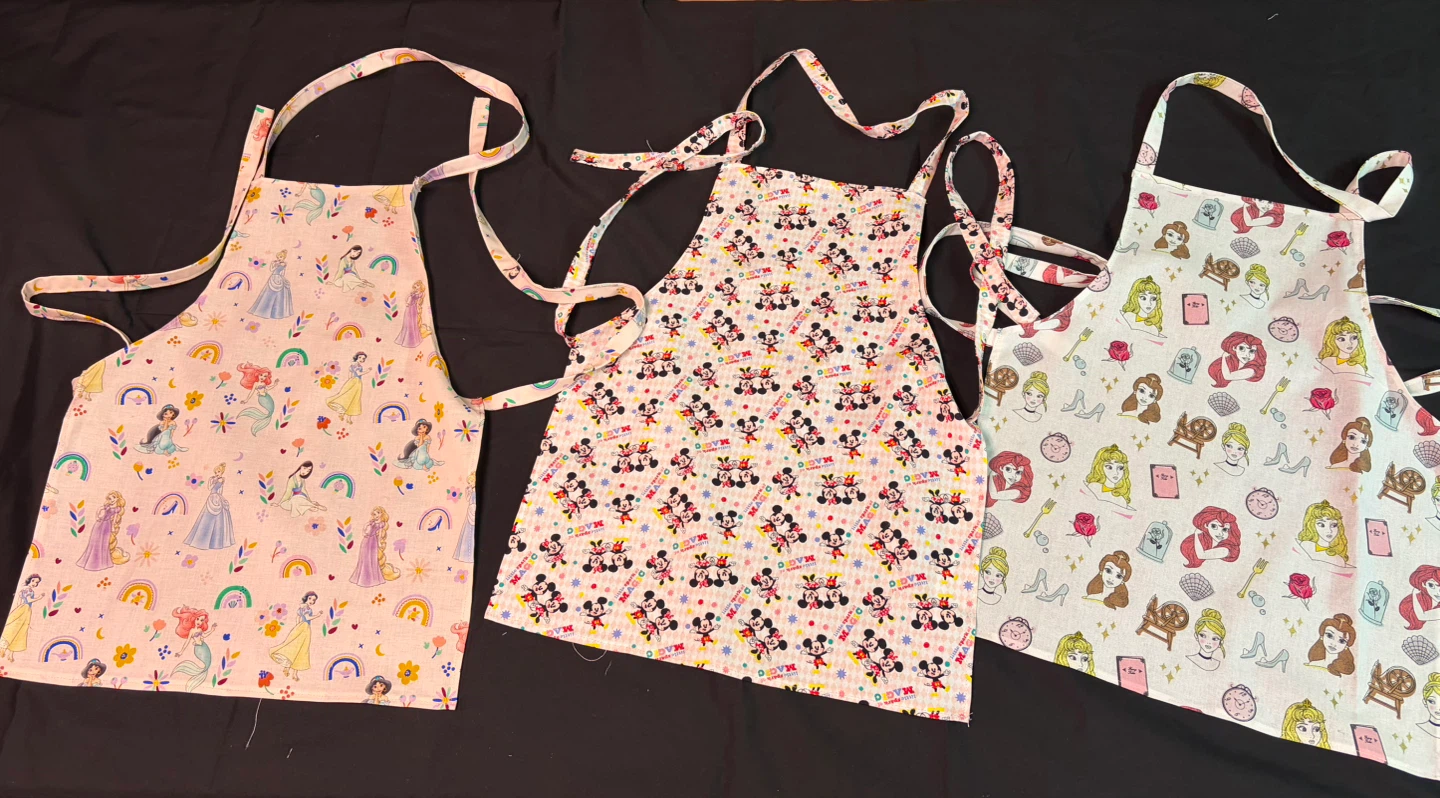 Handmade Kids' Aprons - Assorted Cartoon & Character Prints - photo 5