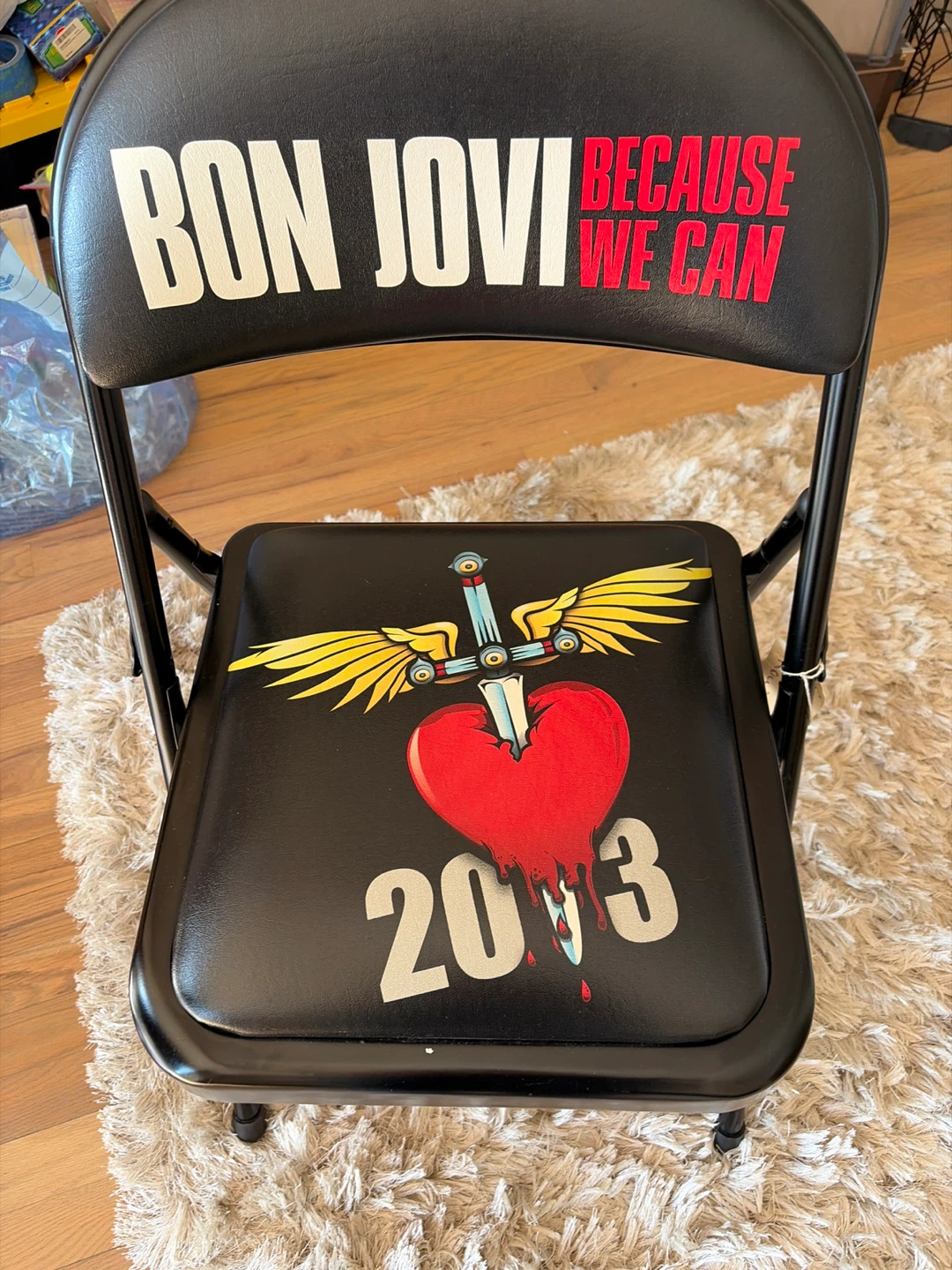 Bon Jovi Because We Can 2013 Tour Folding Chair - photo 2