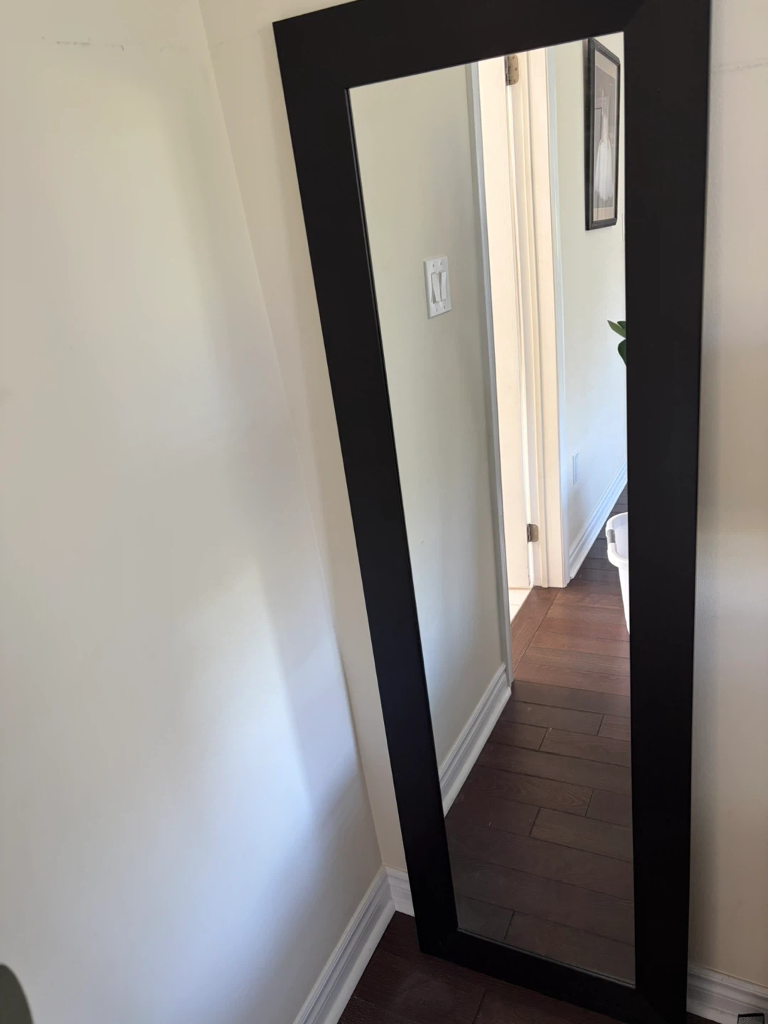 Black Framed Full Length Mirror
