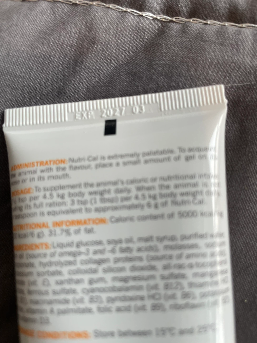 NutriCal Dog/Cat Supplement Brand New - photo 3