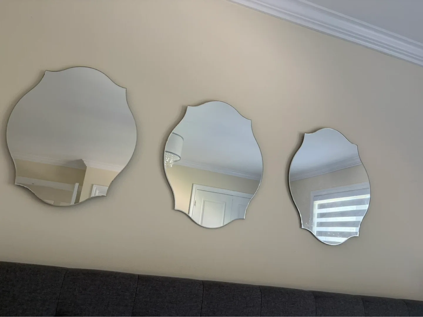 Set of 3 Decorative Mirrors - photo 2