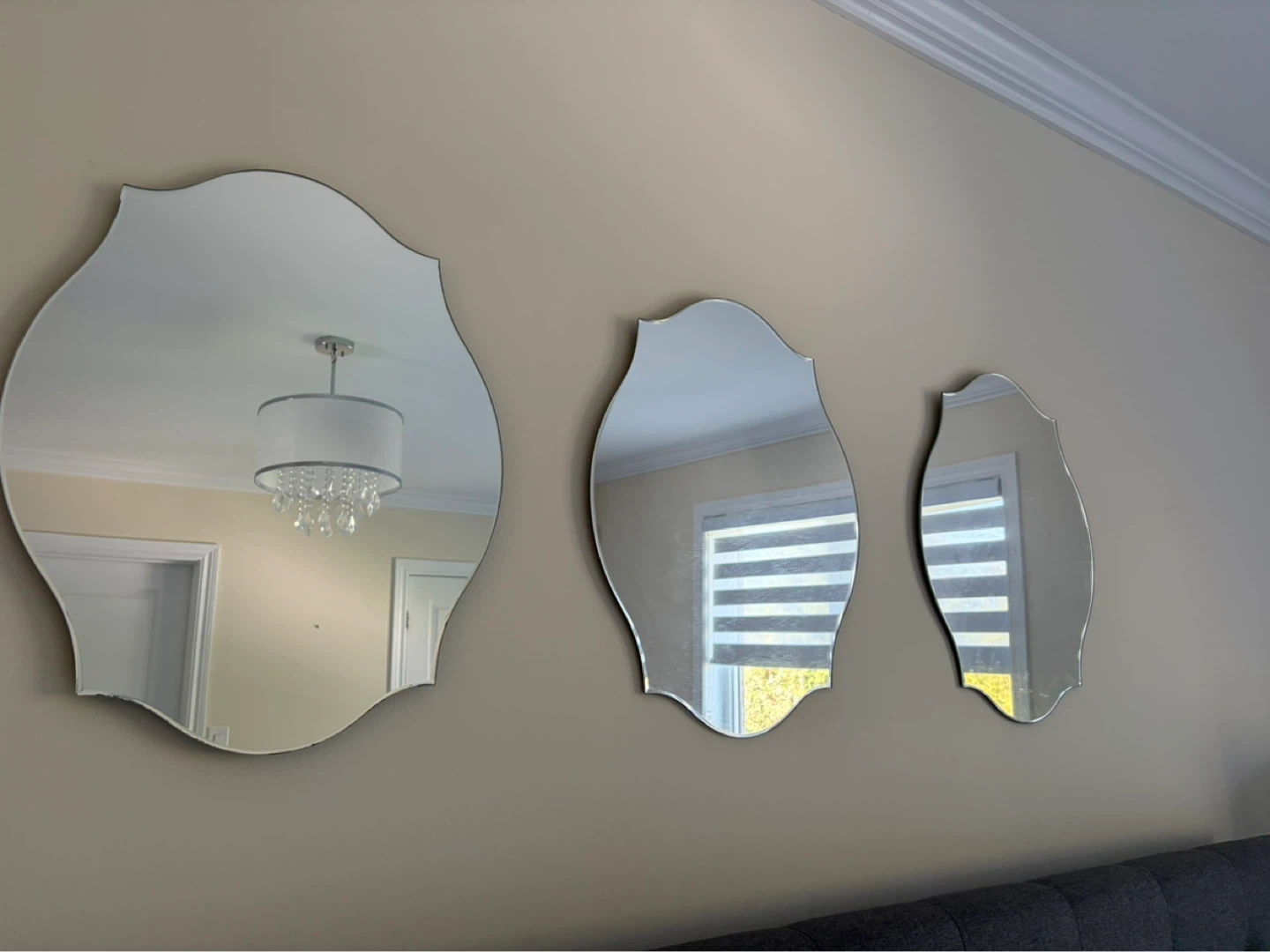 Set of 3 Decorative Mirrors