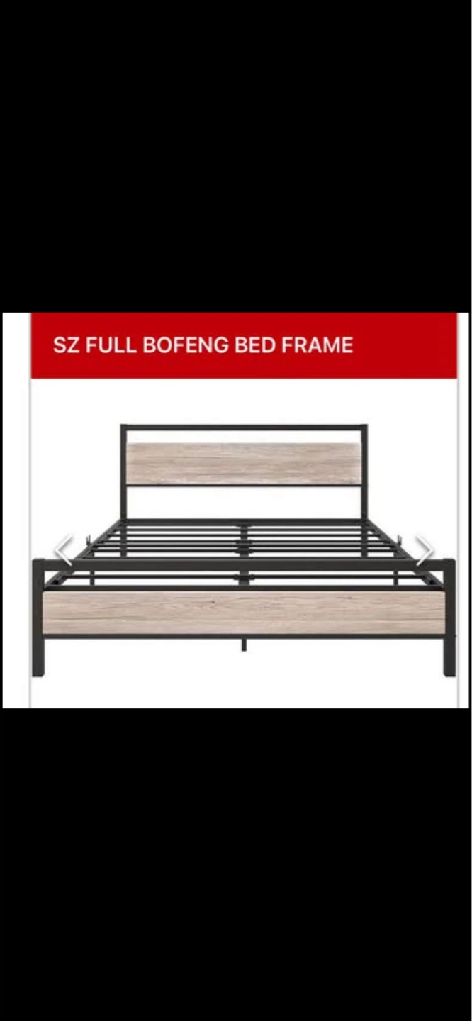 Bofeng Full Size Bed Frame(queen ) - photo 3