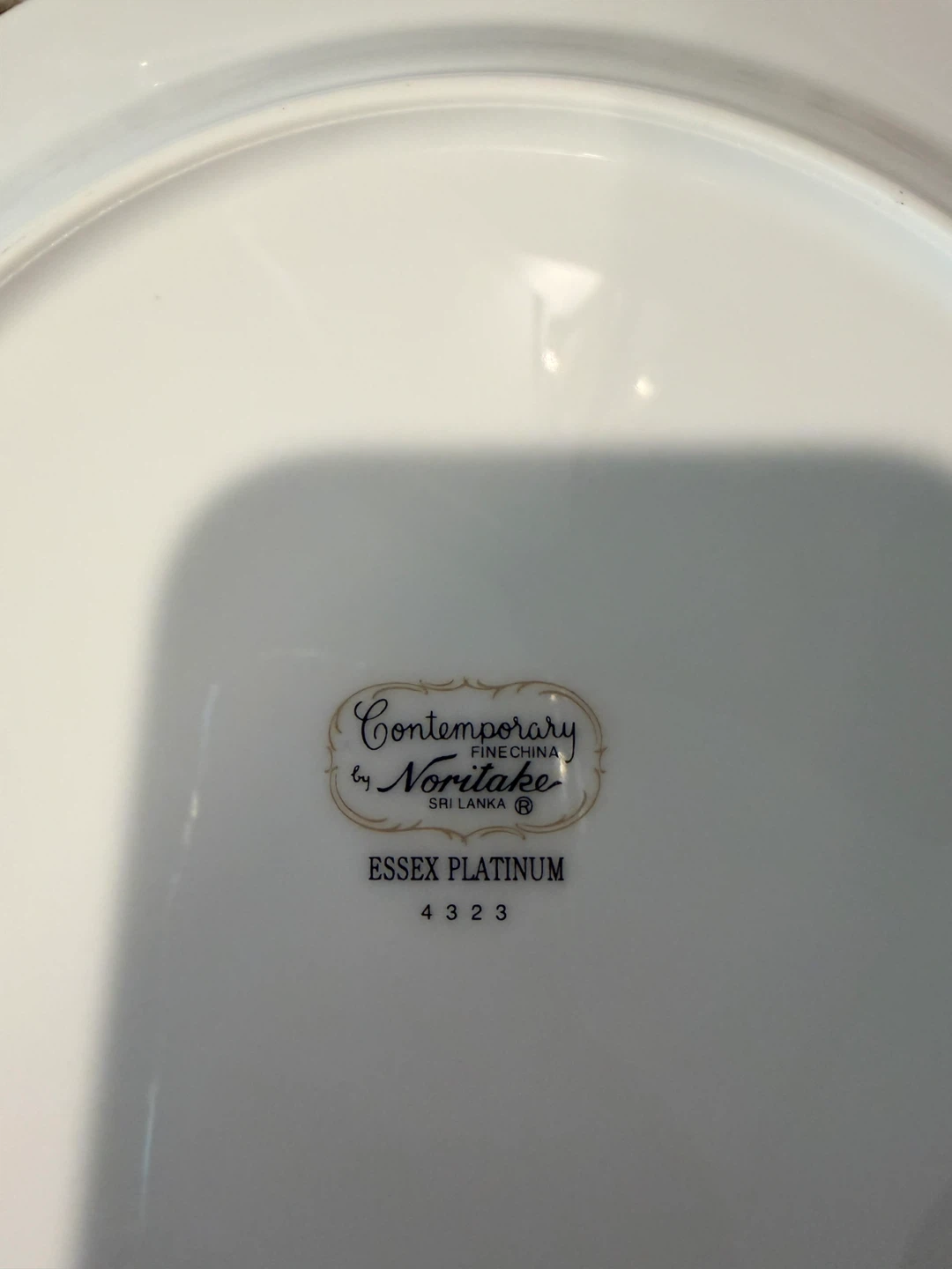 Noritake Essex Platinum Fine China Dinnerware Set - photo 2