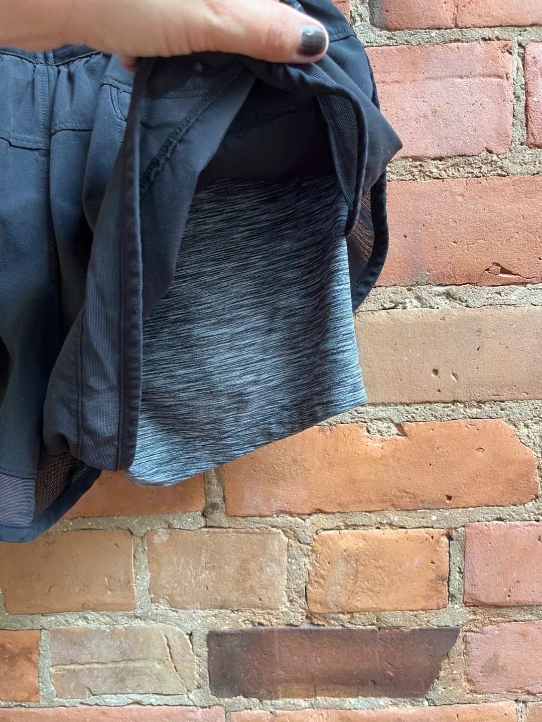 New Balance Black Running Shorts with Built-in Liner - photo 3