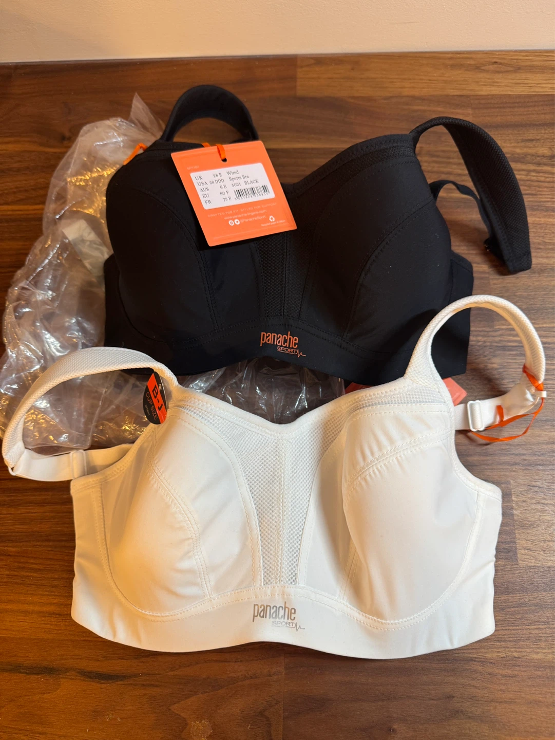 Panache Sports Bras - Black & White - photo 2