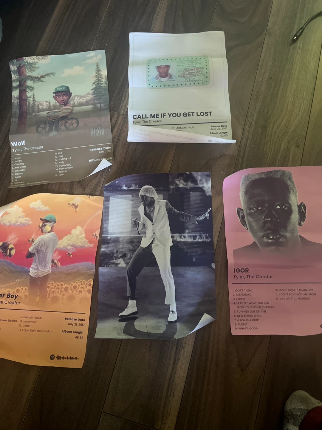 5$ each Tyler, The Creator Poster Bundle