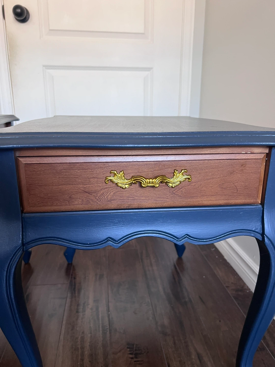 Pair of Delcraft (2) Side Tables - Navy Blue - photo 5