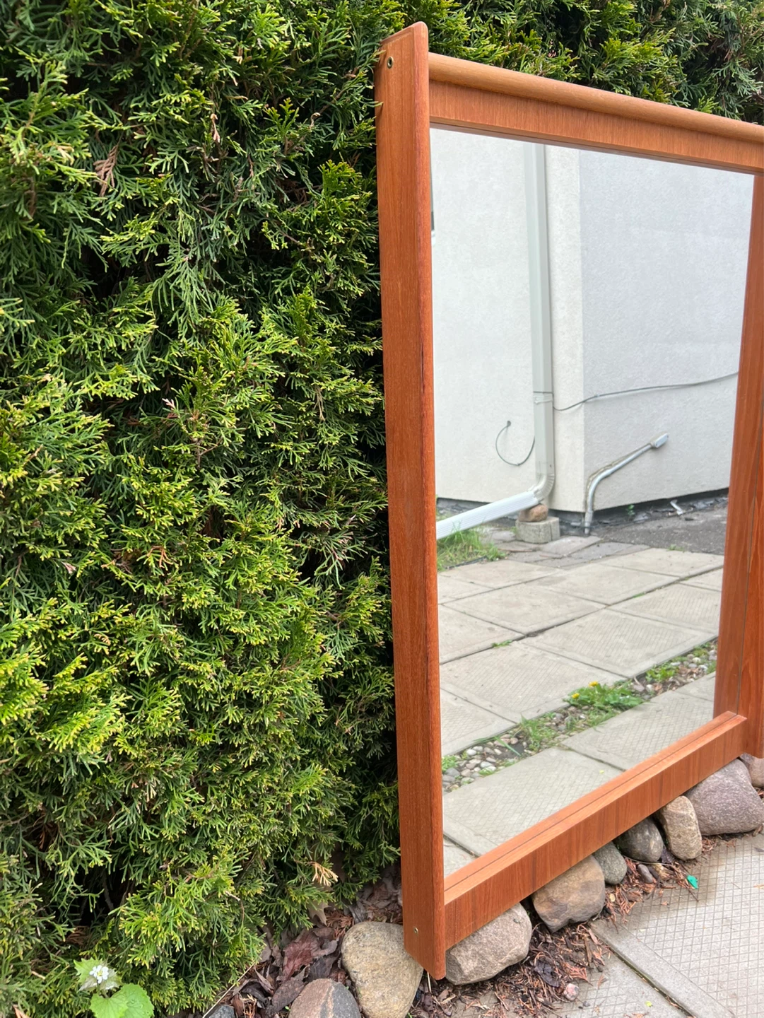MCM Teak Mirror - photo 3