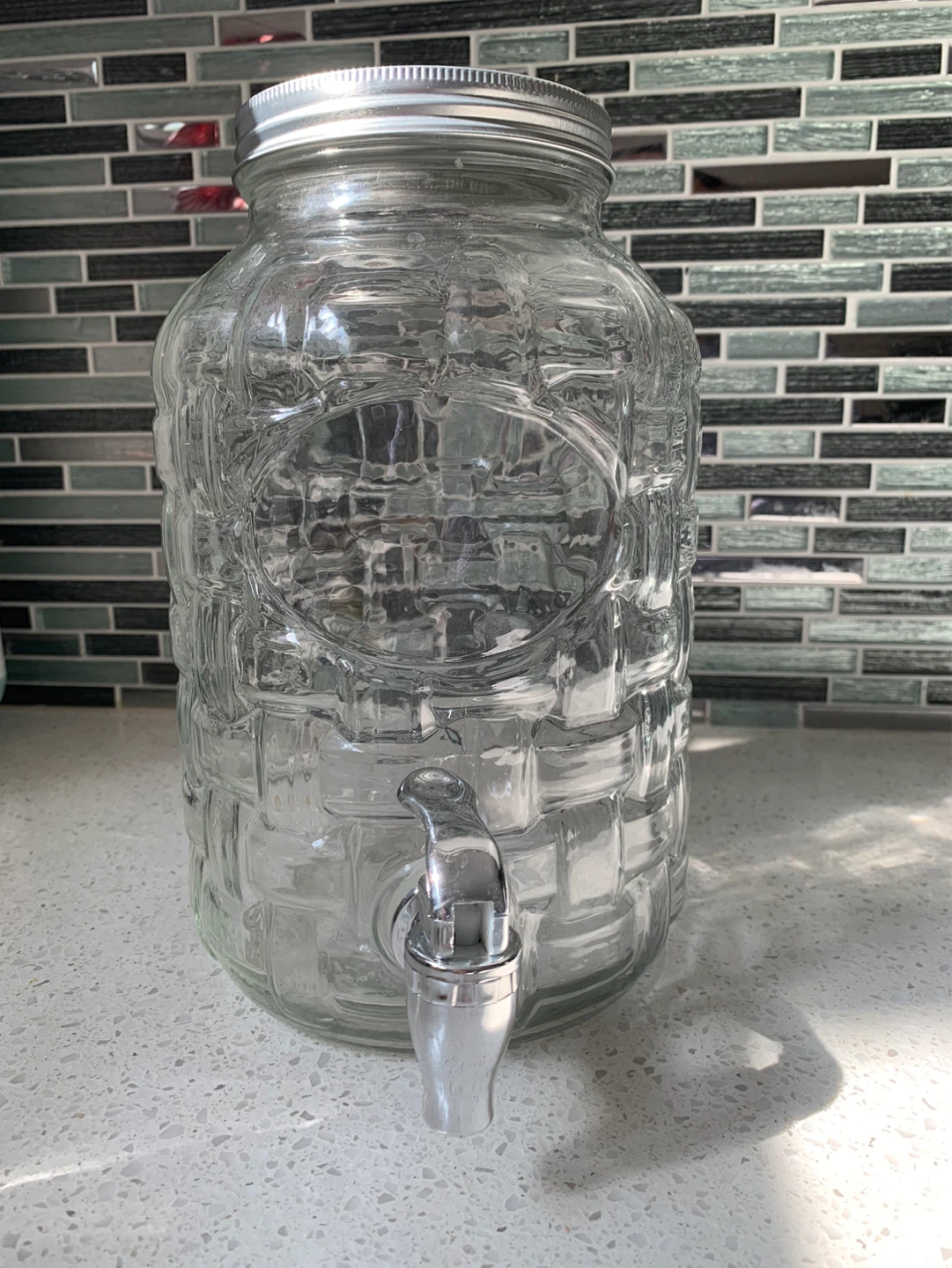 Glass Beverage Dispenser