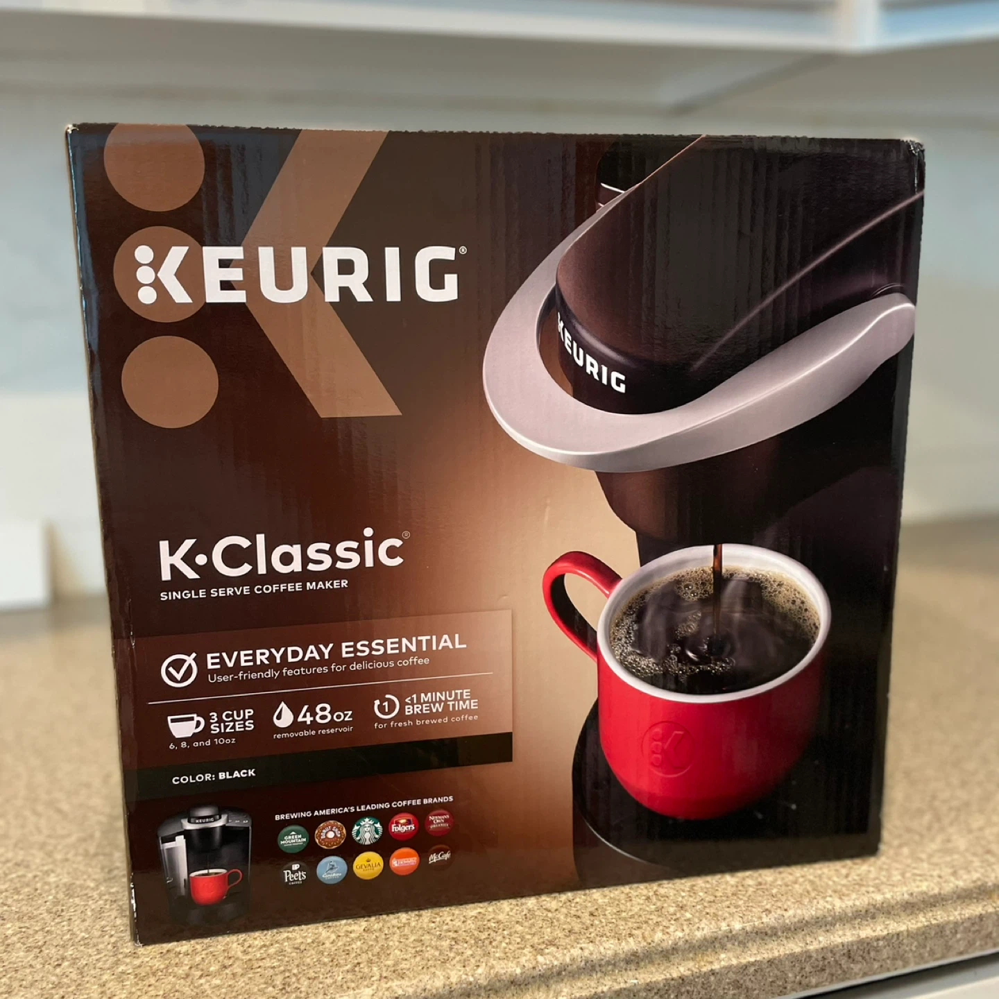 Keurig K-Classic Single Serve Coffee Maker (New)