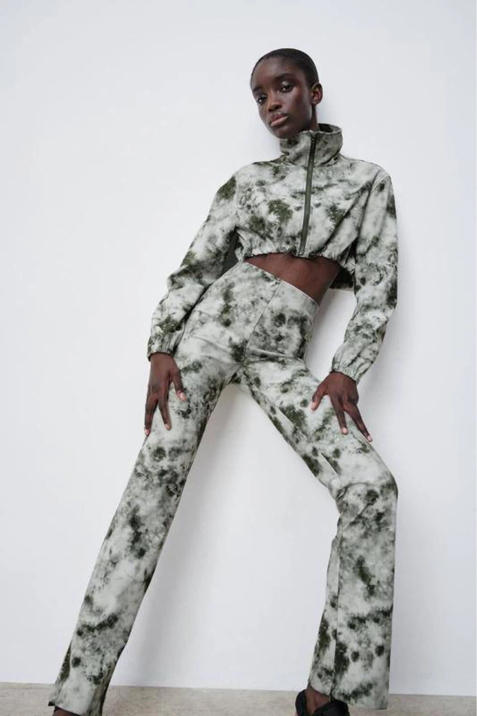 ZARA Tie-Dye Printed Leggings – XS - photo 3