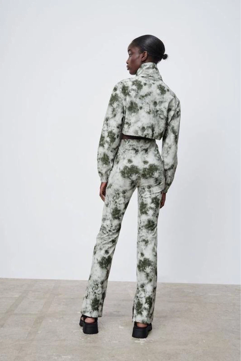 ZARA Tie-Dye Printed Leggings – XS - photo 4